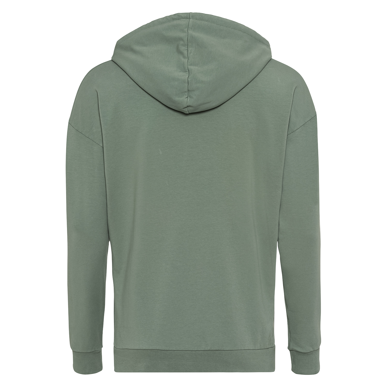 Men's sustainable, sporty sweater with hood