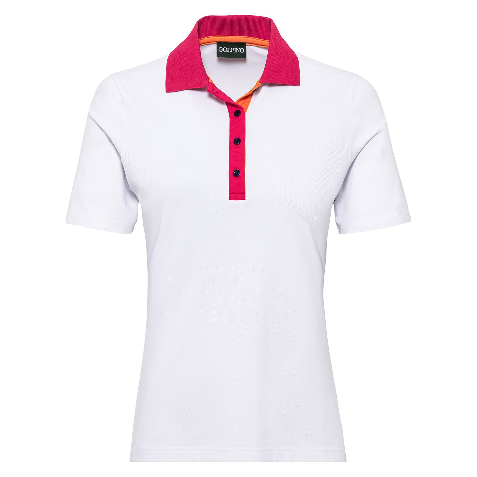 Ladies' golf polo shirt with ultraviolet protection 