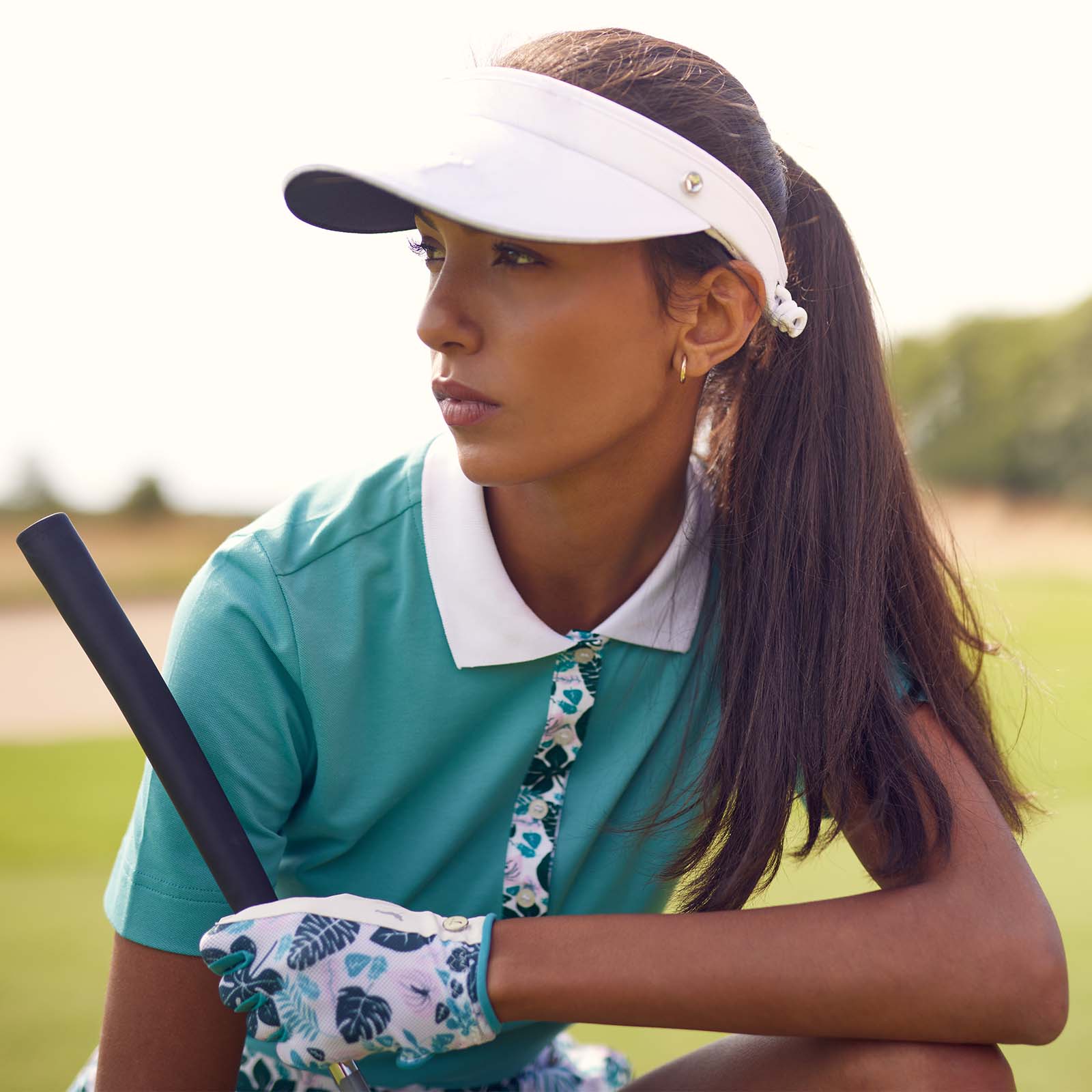 Polo de golf anti-UV pour femmes