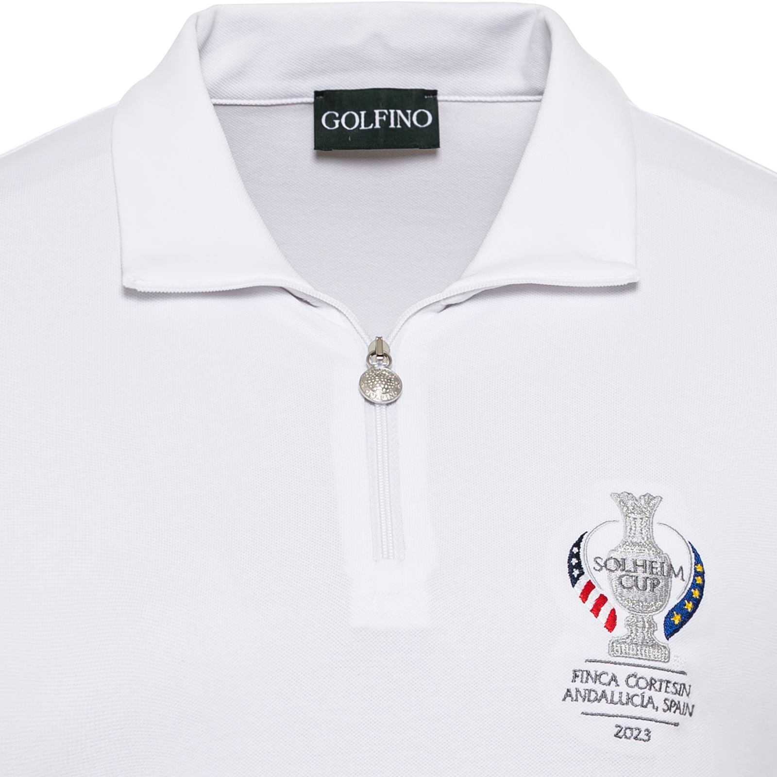 Camiseta de golf con protección UV de la Solheim Cup para mujeres