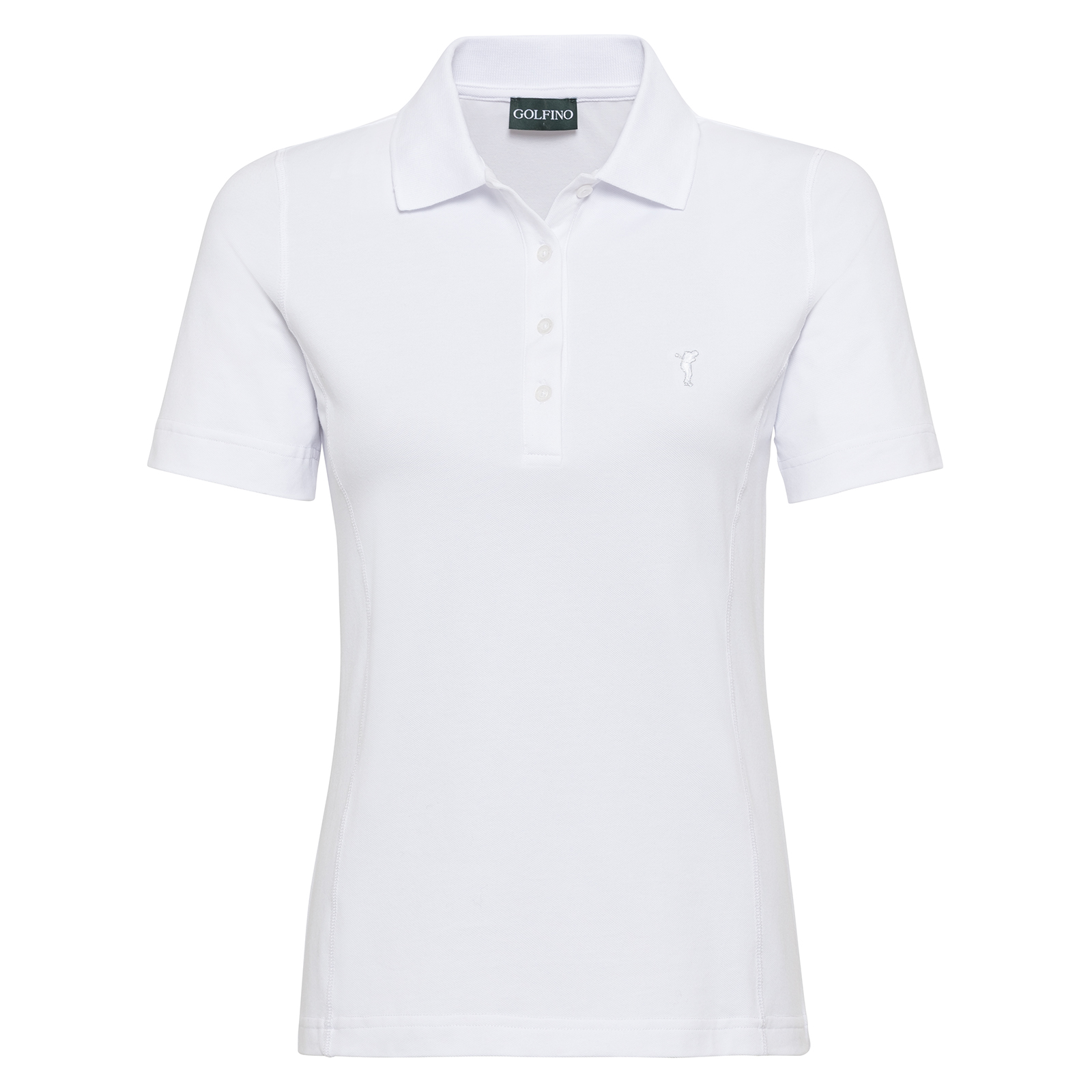 Ladies' short-sleeved functional polo shirt 