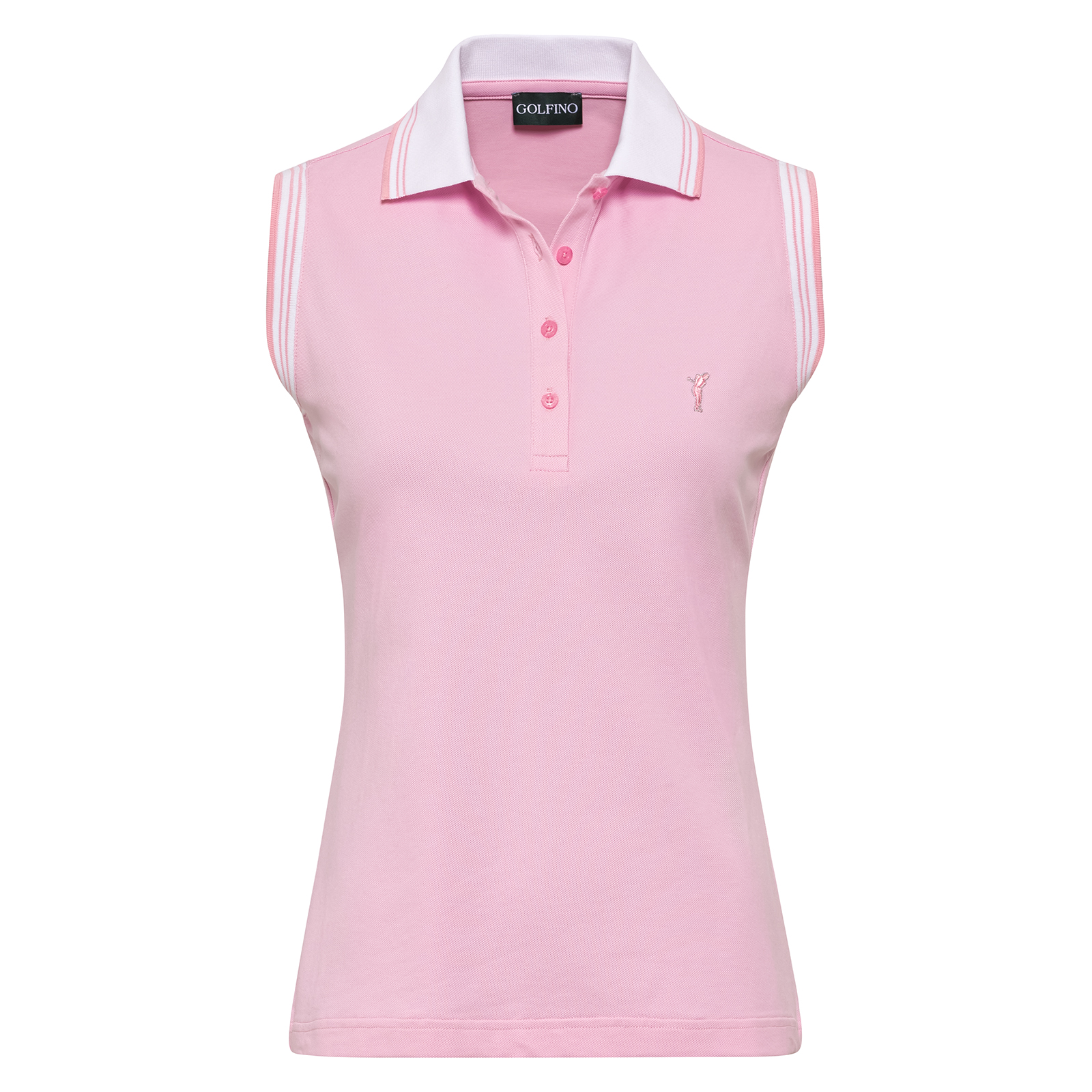 Airy ladies' polo shirt with ultraviolet protection 