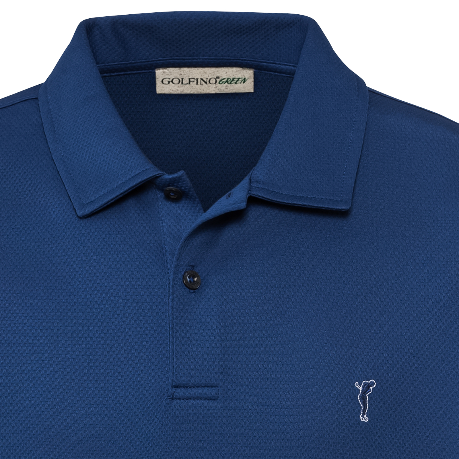 Camiseta de golf para hombre de fibra funcional sostenible Kafetex®