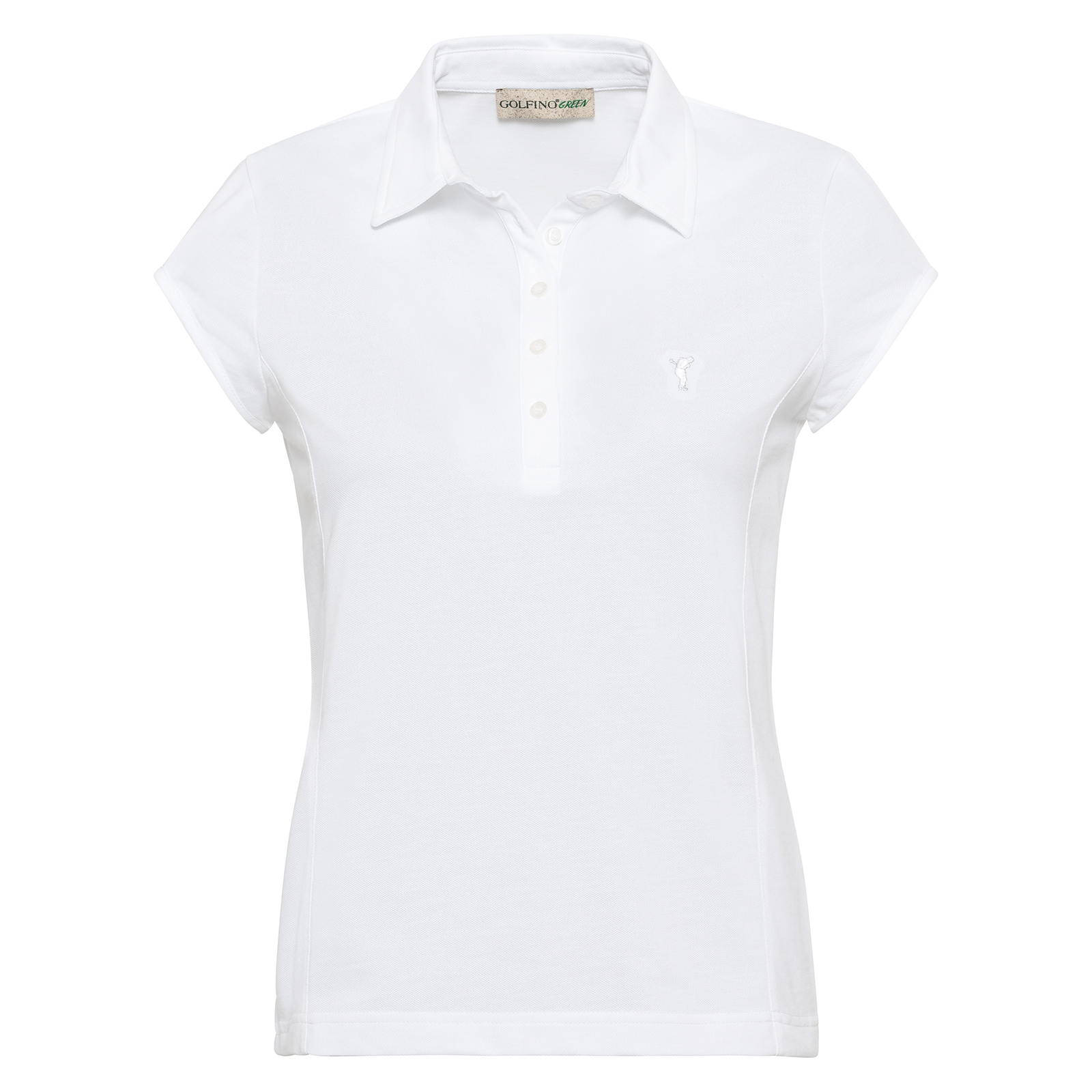 Camiseta de golf con fibra de alta tecnología SEAQUAL® para mujer