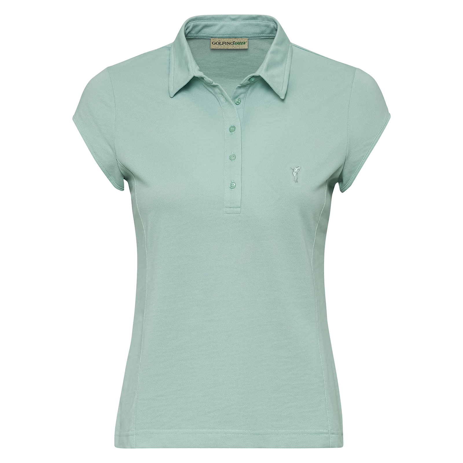 Ladies' golf shirt with high-tech SEAQUAL® fibre 