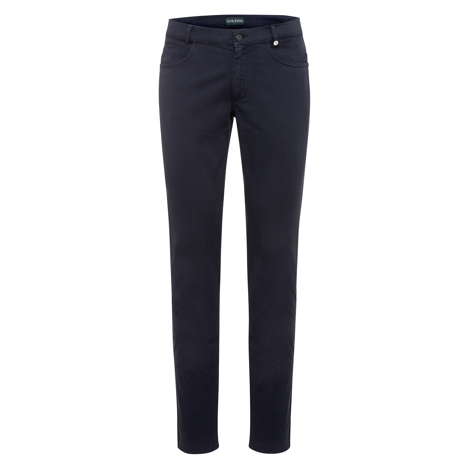 Men's Casual Cotton Trousers in Extra Slim Fit