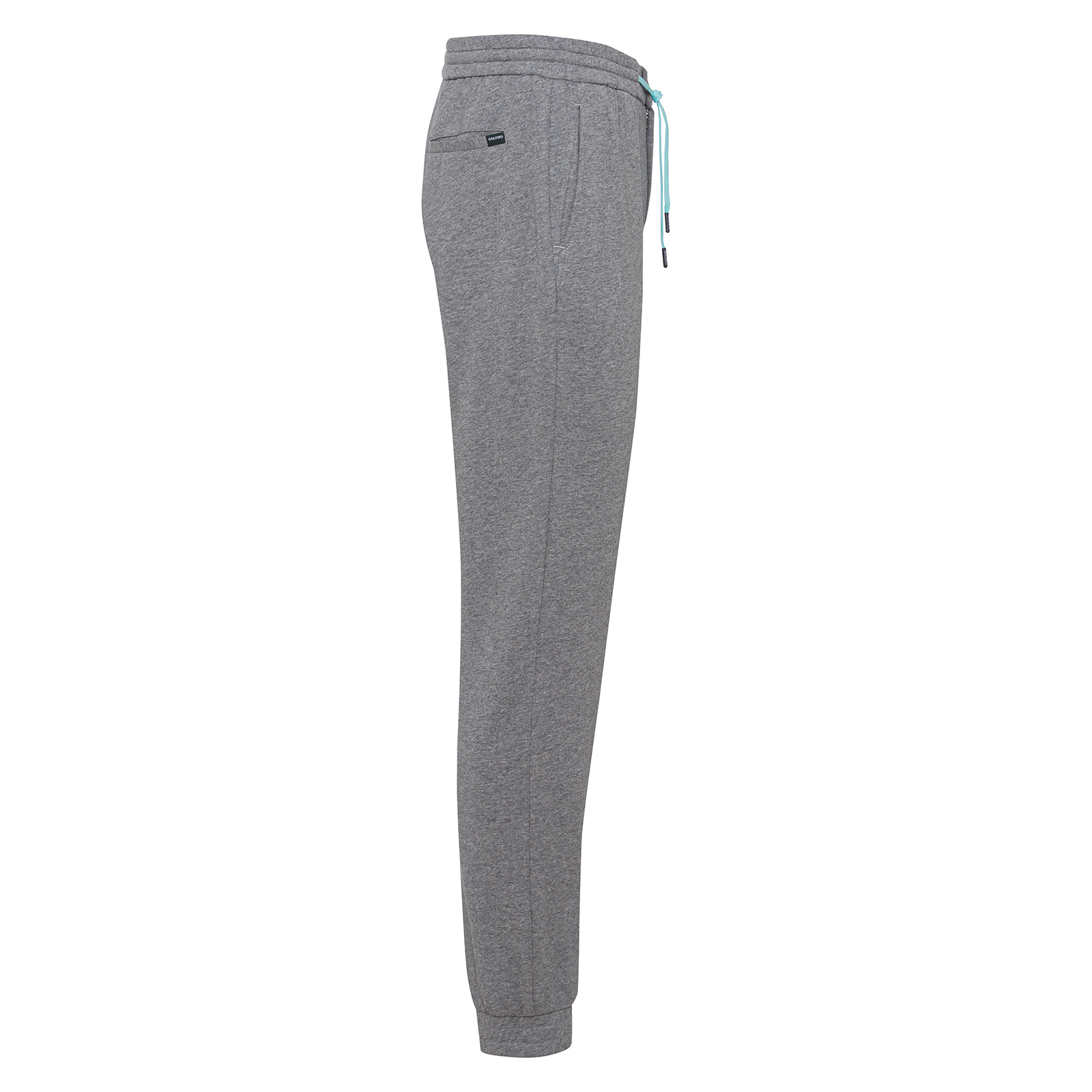 Casual men's trousers made from particularly comfortable cotton fabric