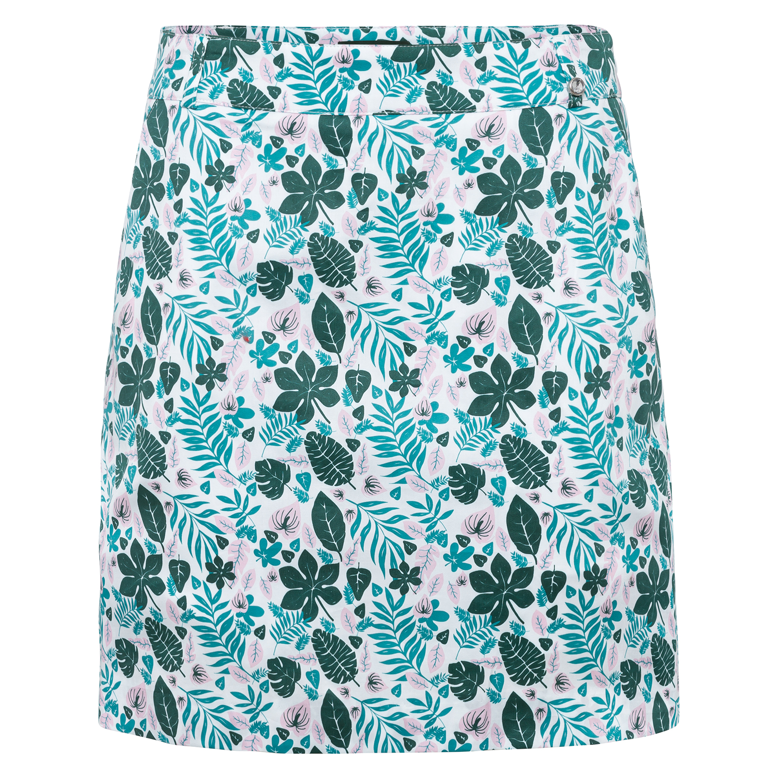 Ladies' golf skort with all-over print 