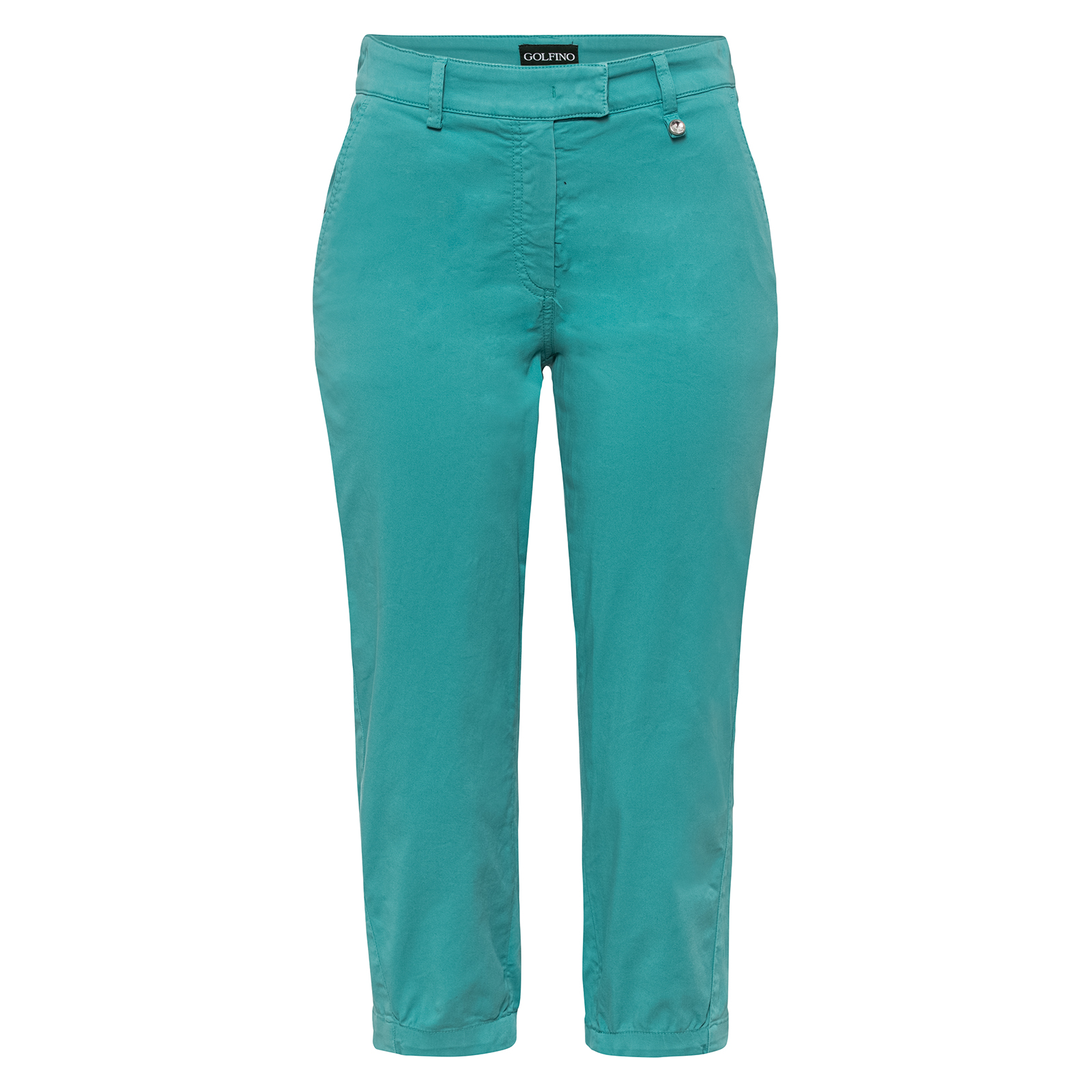 Comfortable ladies' capri-style trousers with stretch function 