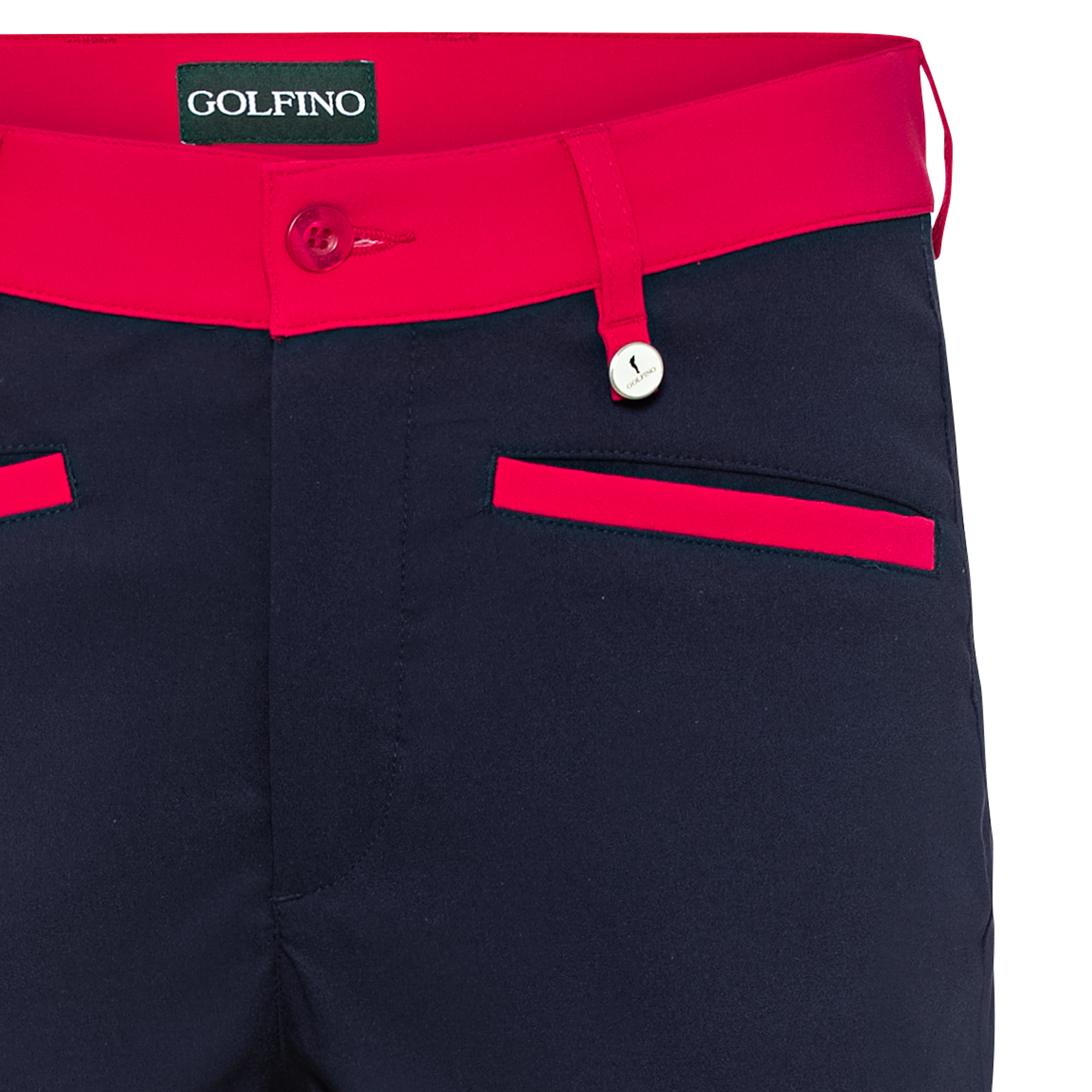 Attractive ladies' 7/8 golf trousers