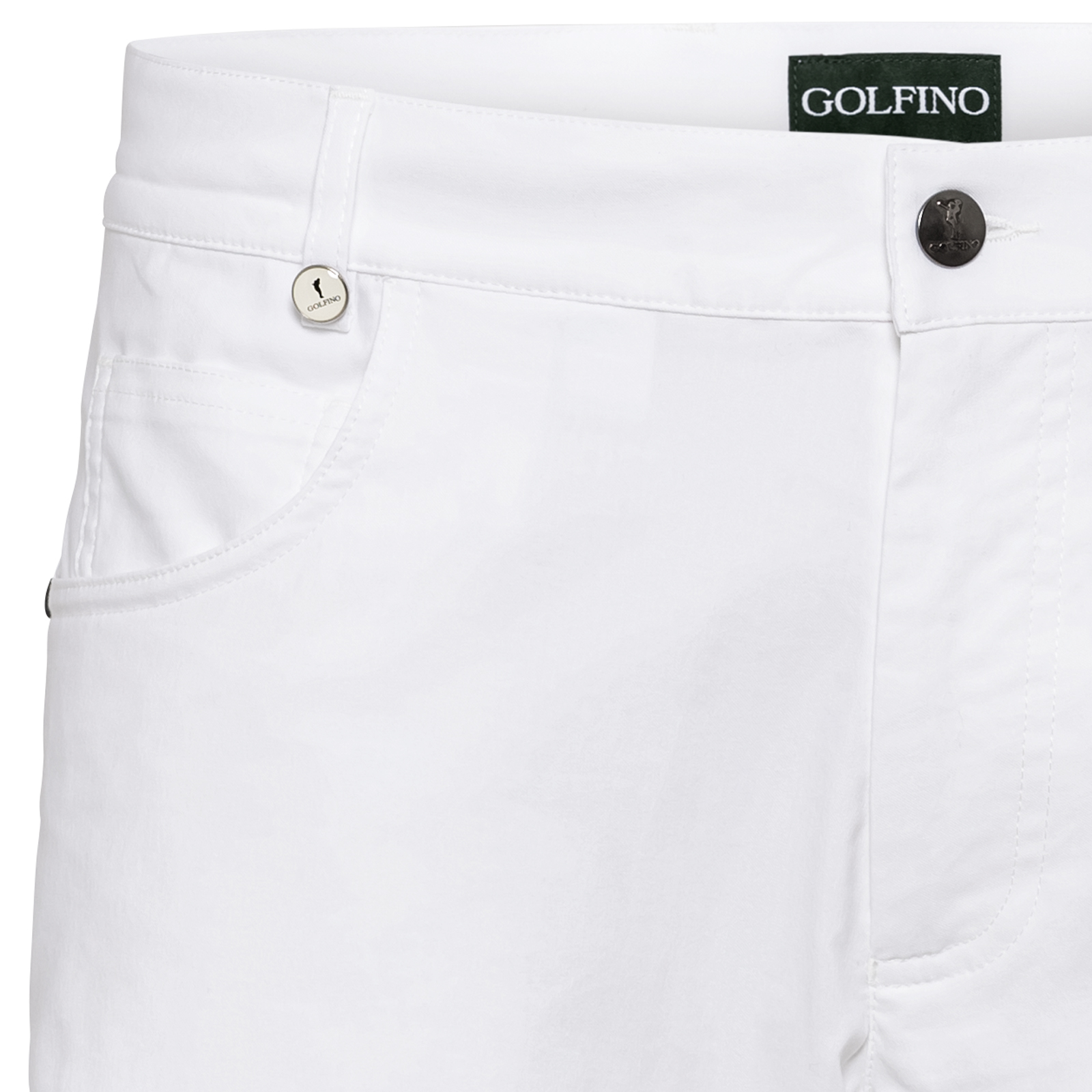 Practical 5-pocket style men's golf Bermuda shorts