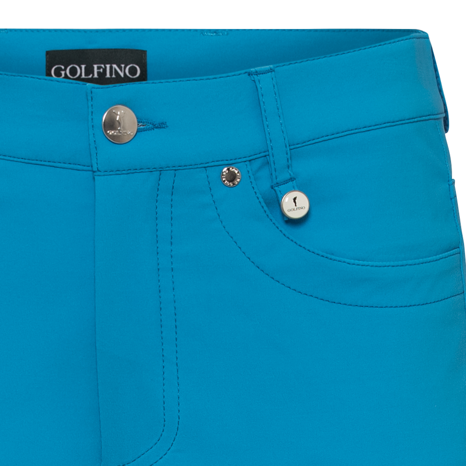 Ladies' 7/8 trousers in casual 5-pocket style