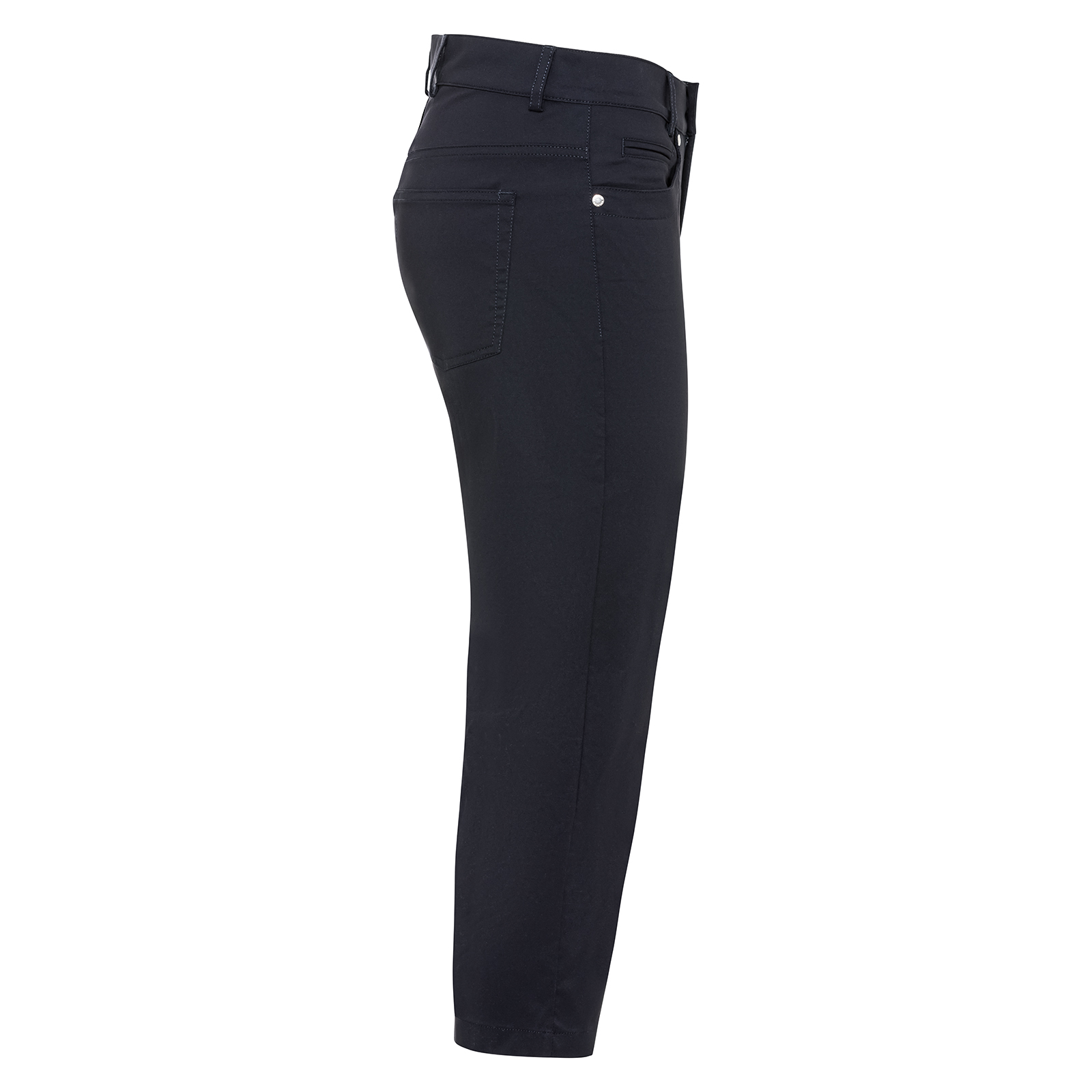 Ladies' 5-pocket capri-style golf trousers