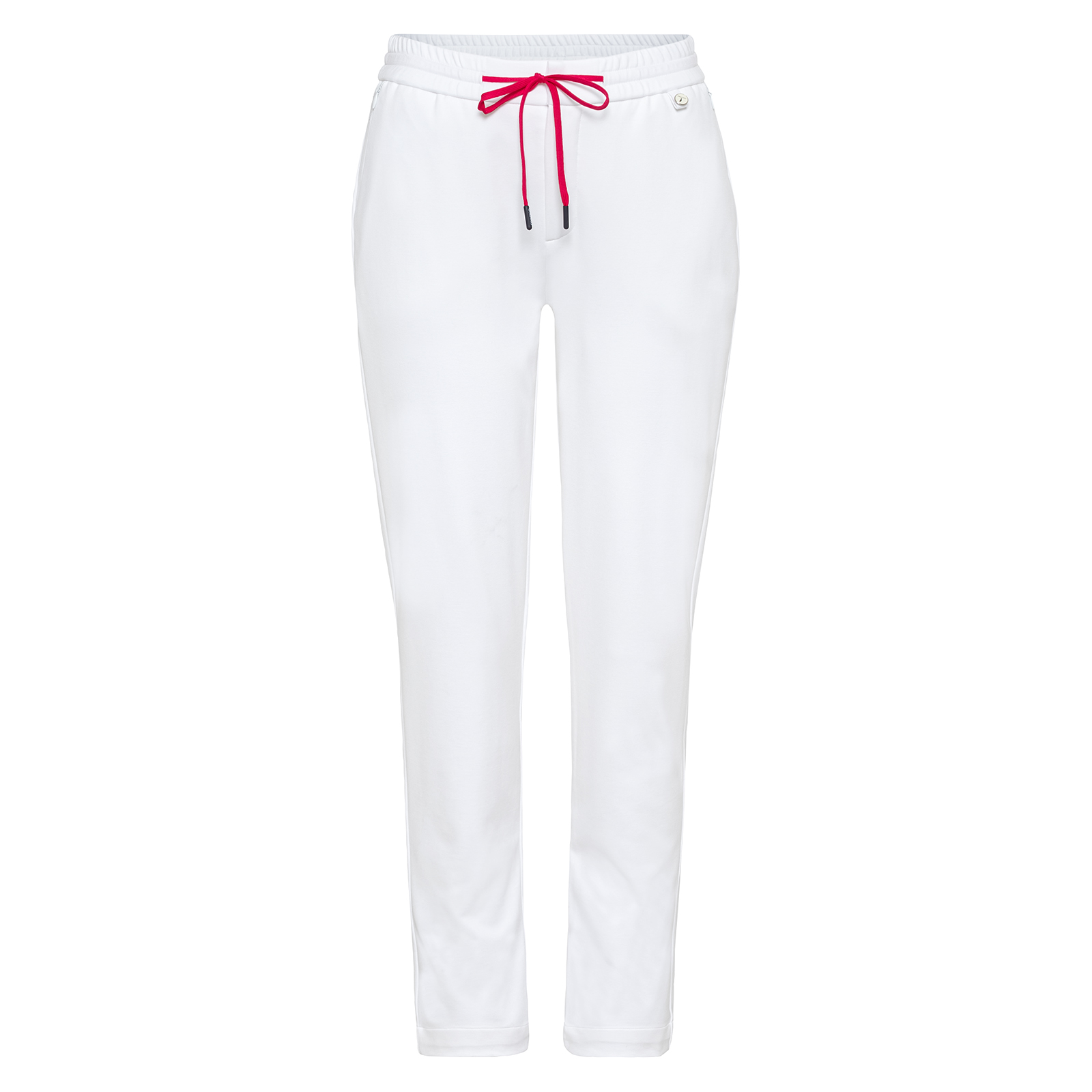 Particularly flexible ladies' 7/8-length trousers in an attractive design