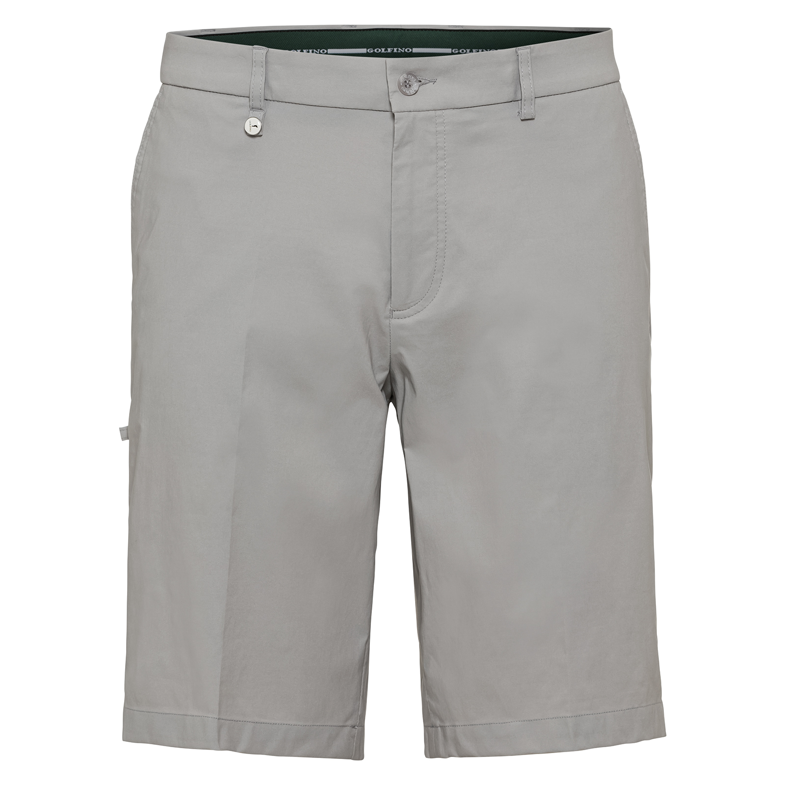 Flexible men's golf Bermuda shorts with stretch elements 