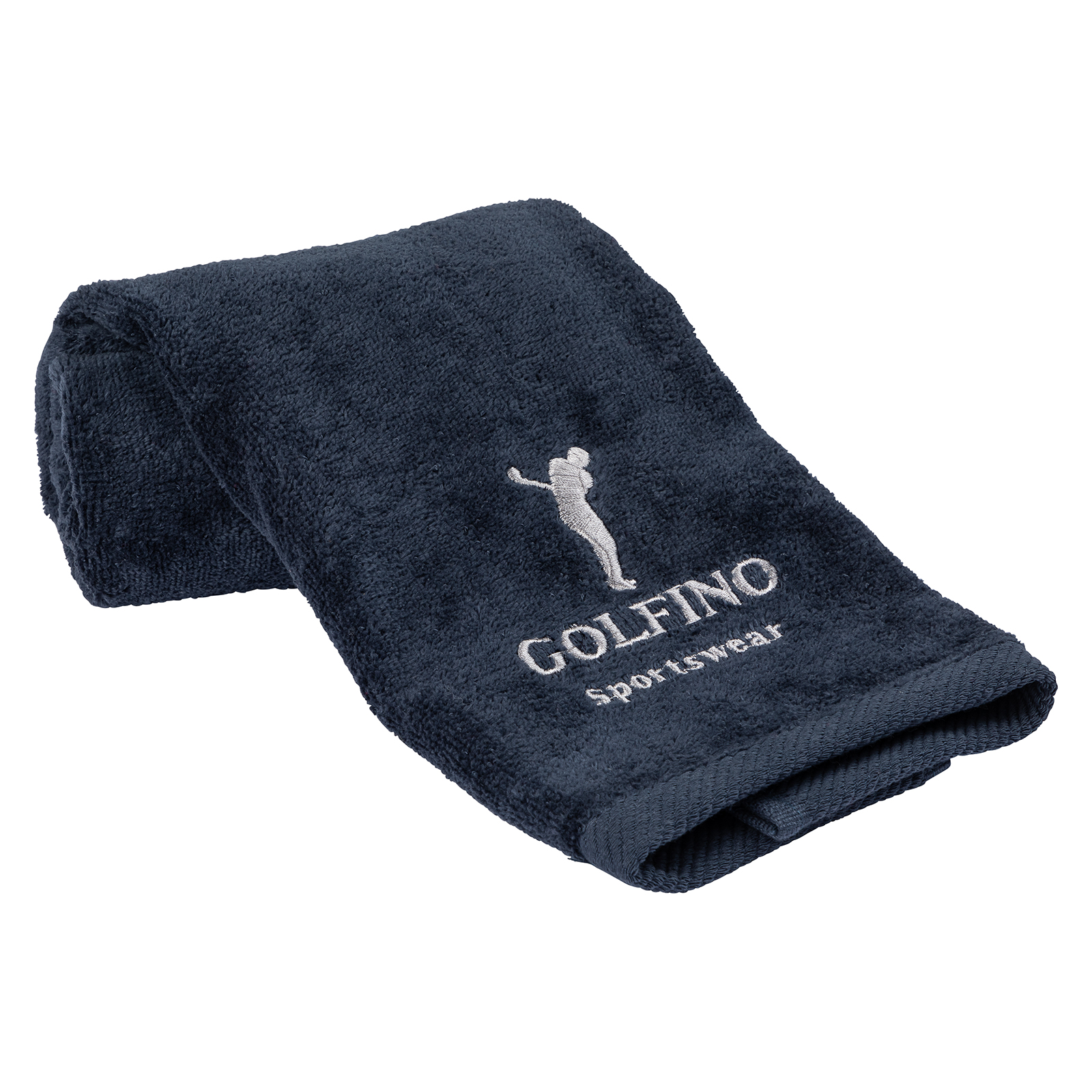 Absorbent golf towel for clubs and equipment