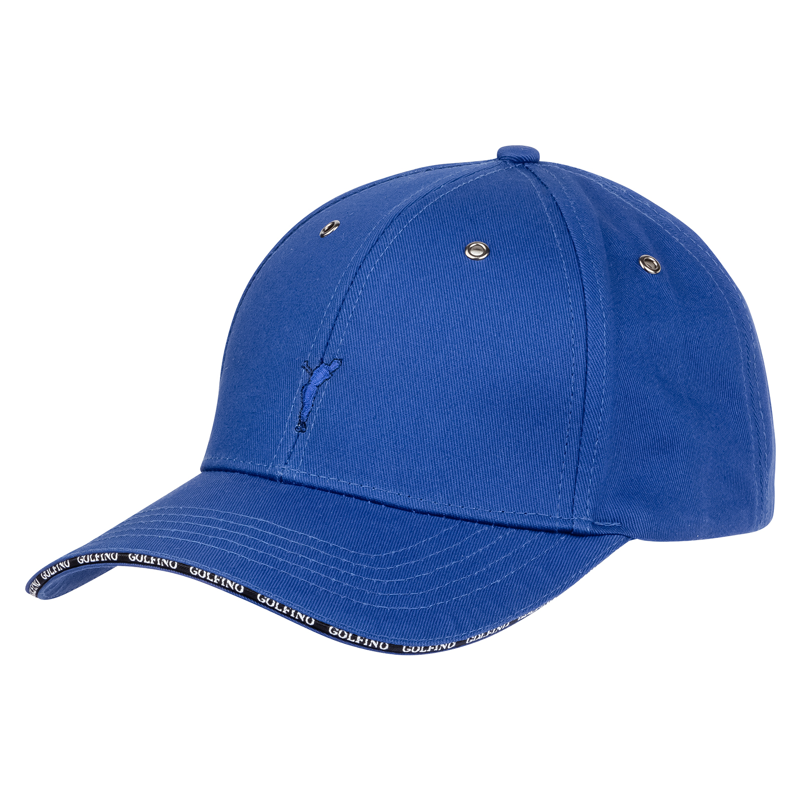 Men's golf cap made from cotton in adjustable one-size