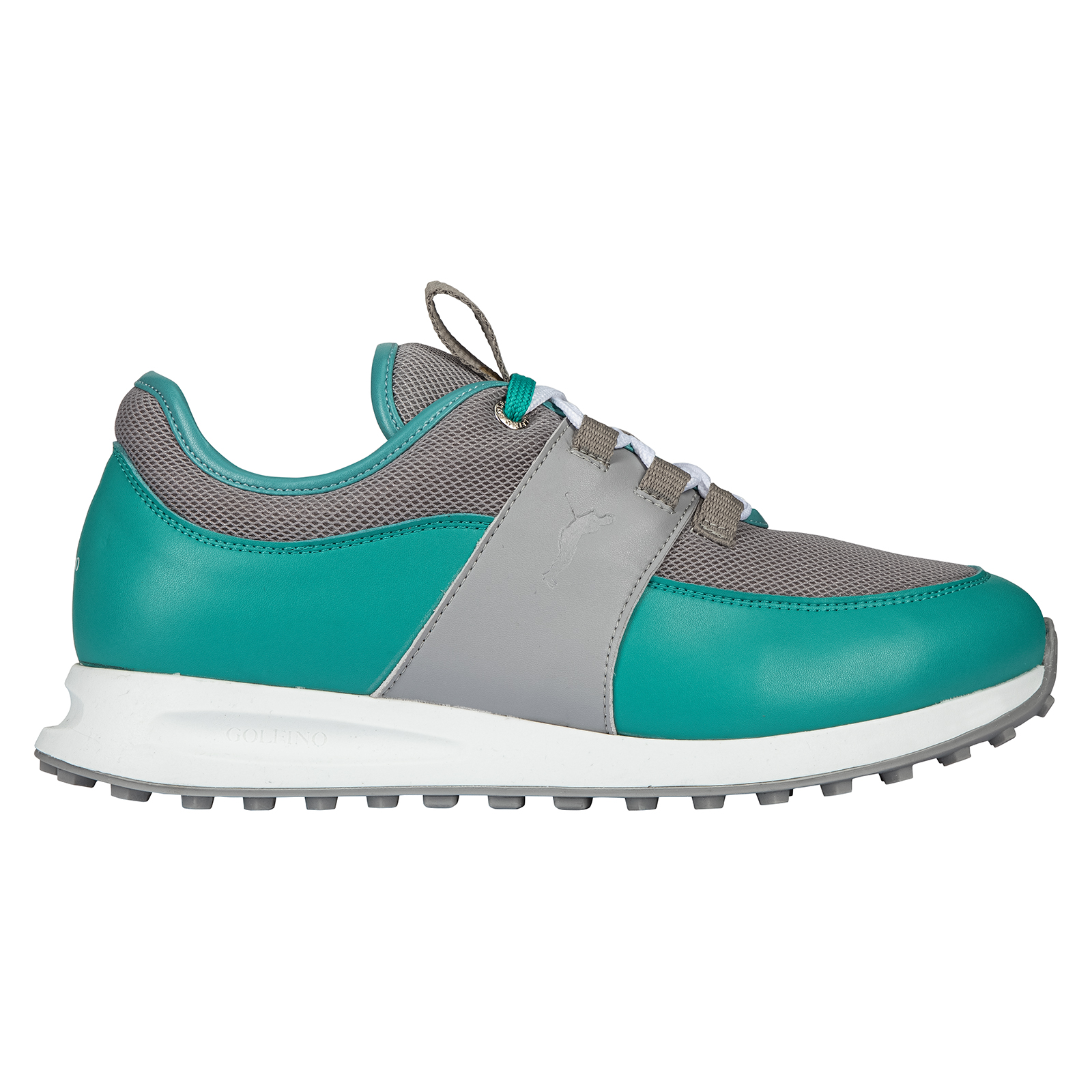 Attractive ladies golf shoes with mesh insert 
