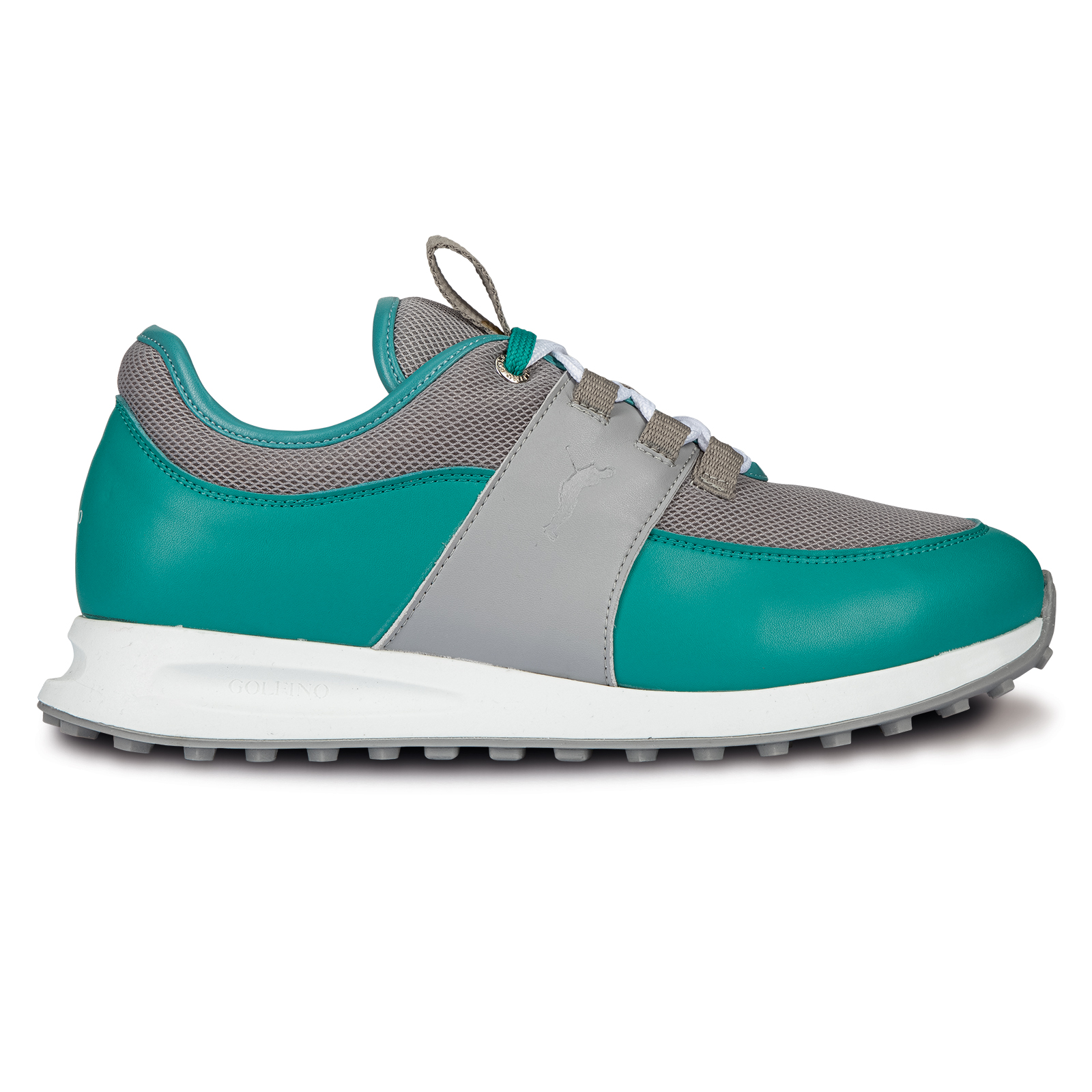 Attractive ladies golf shoes with mesh insert 