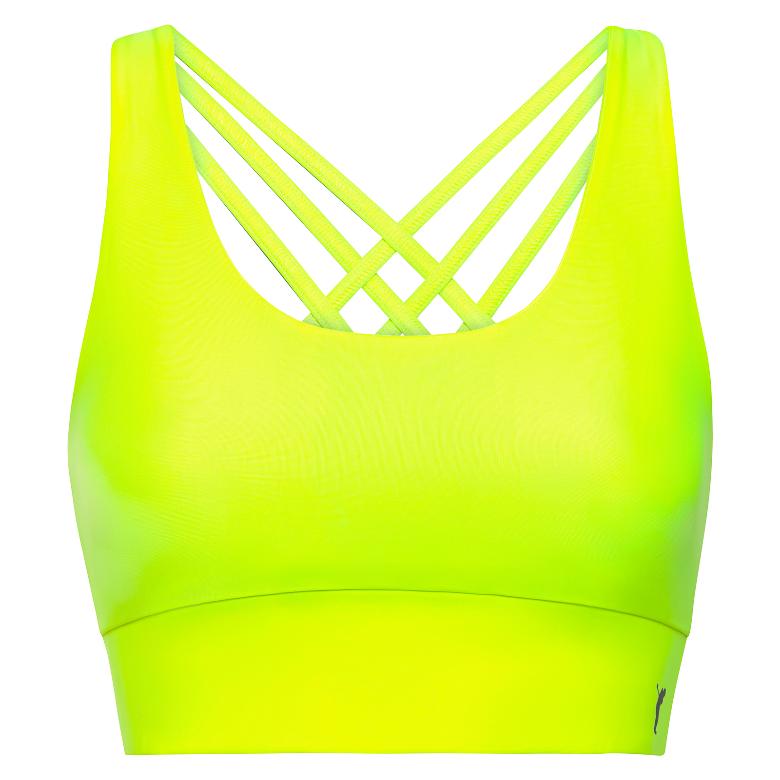 Sustainable ladies bustier with criss-cross back