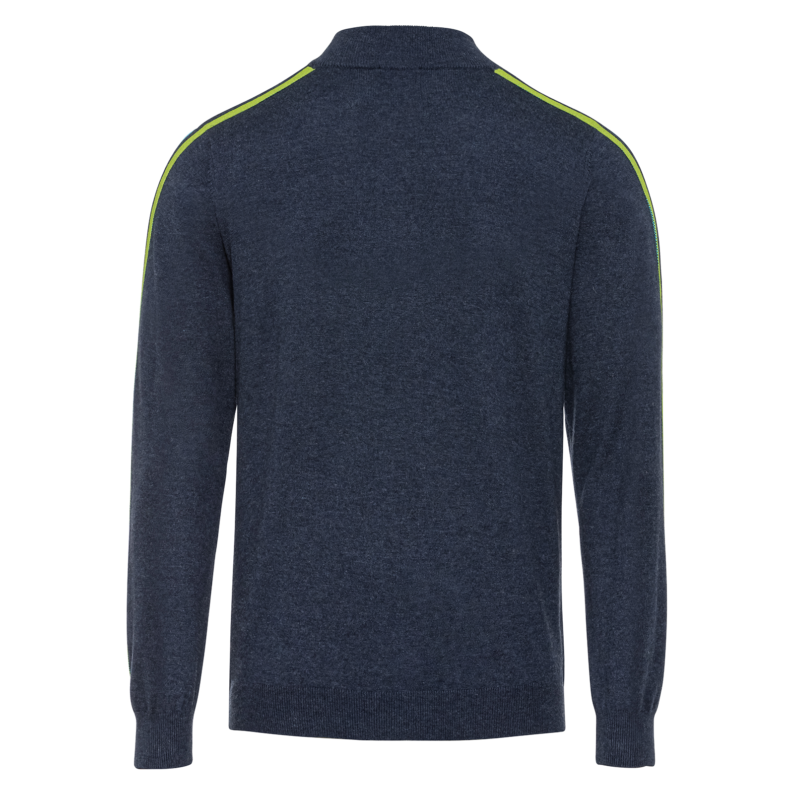 Elegante suéter de golf con lana merina de alta calidad para hombre