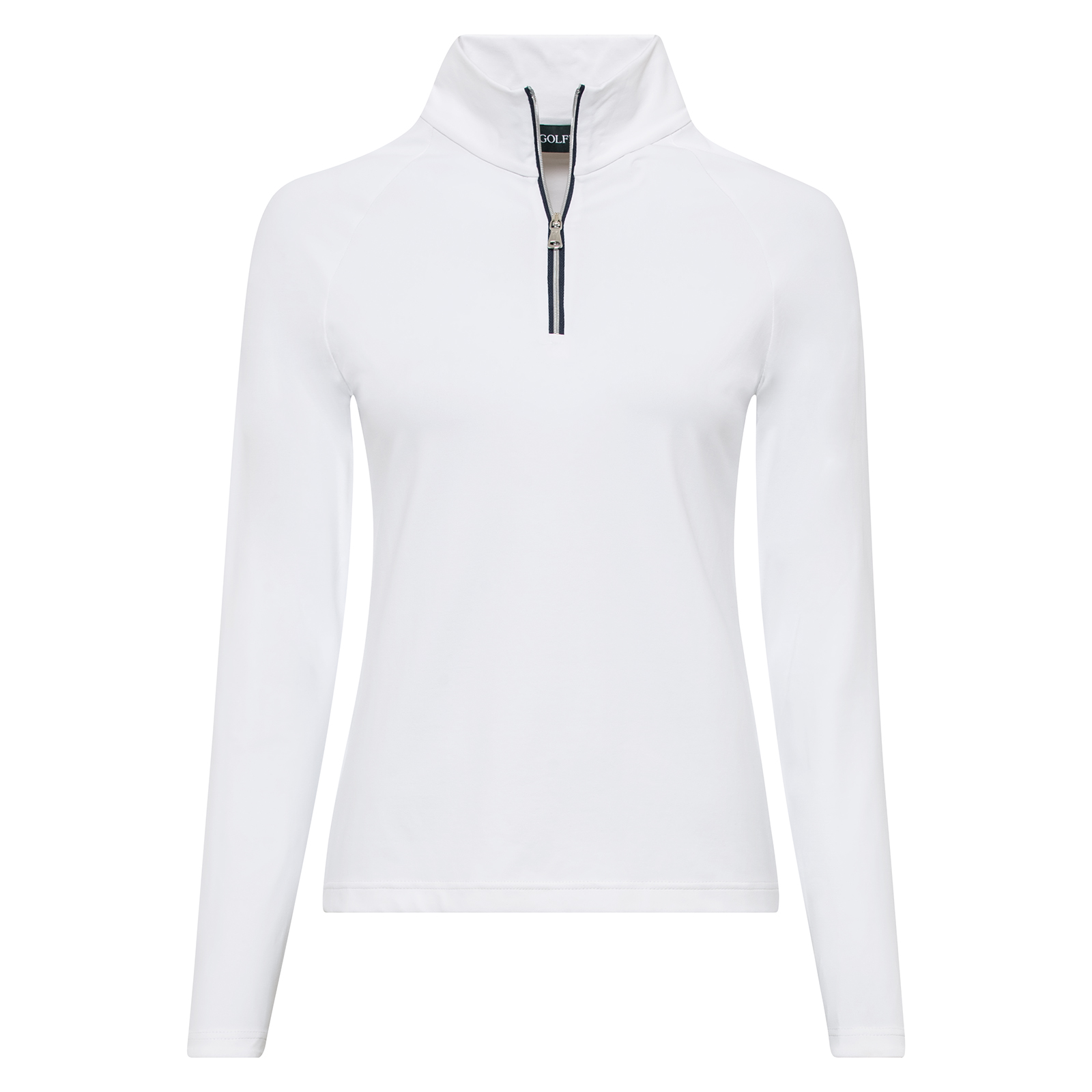 Ladies’ extra soft half-zip golf sweater with moisture management function