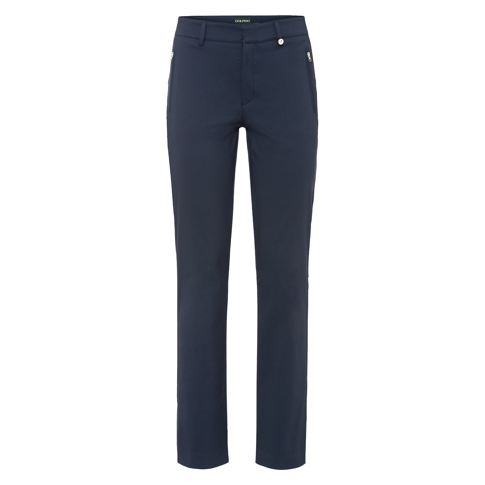 Ladies’ warm 7/8 golf trousers in Techno Stretch 