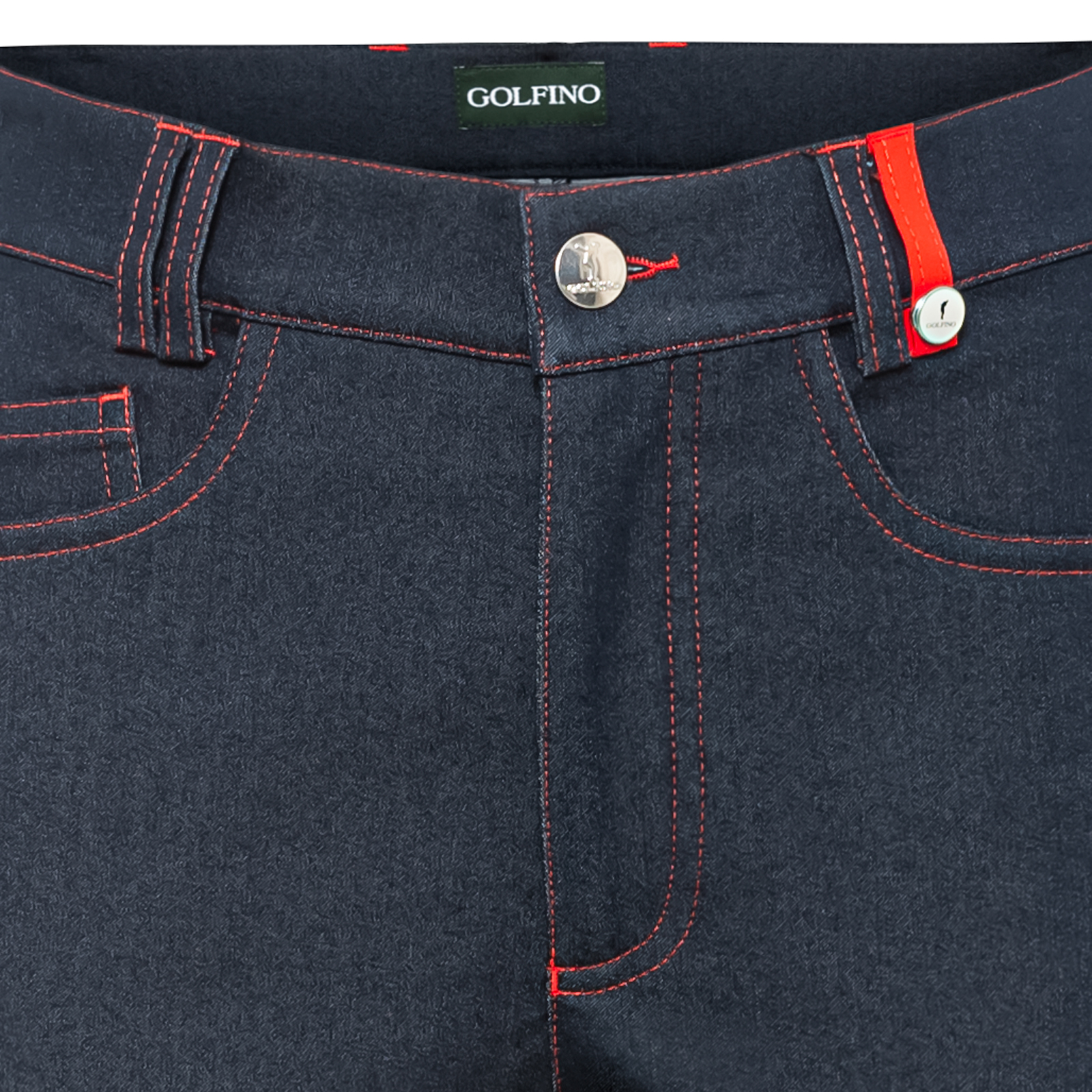 Pantalon de golf moderne en jean stretch pour femmes