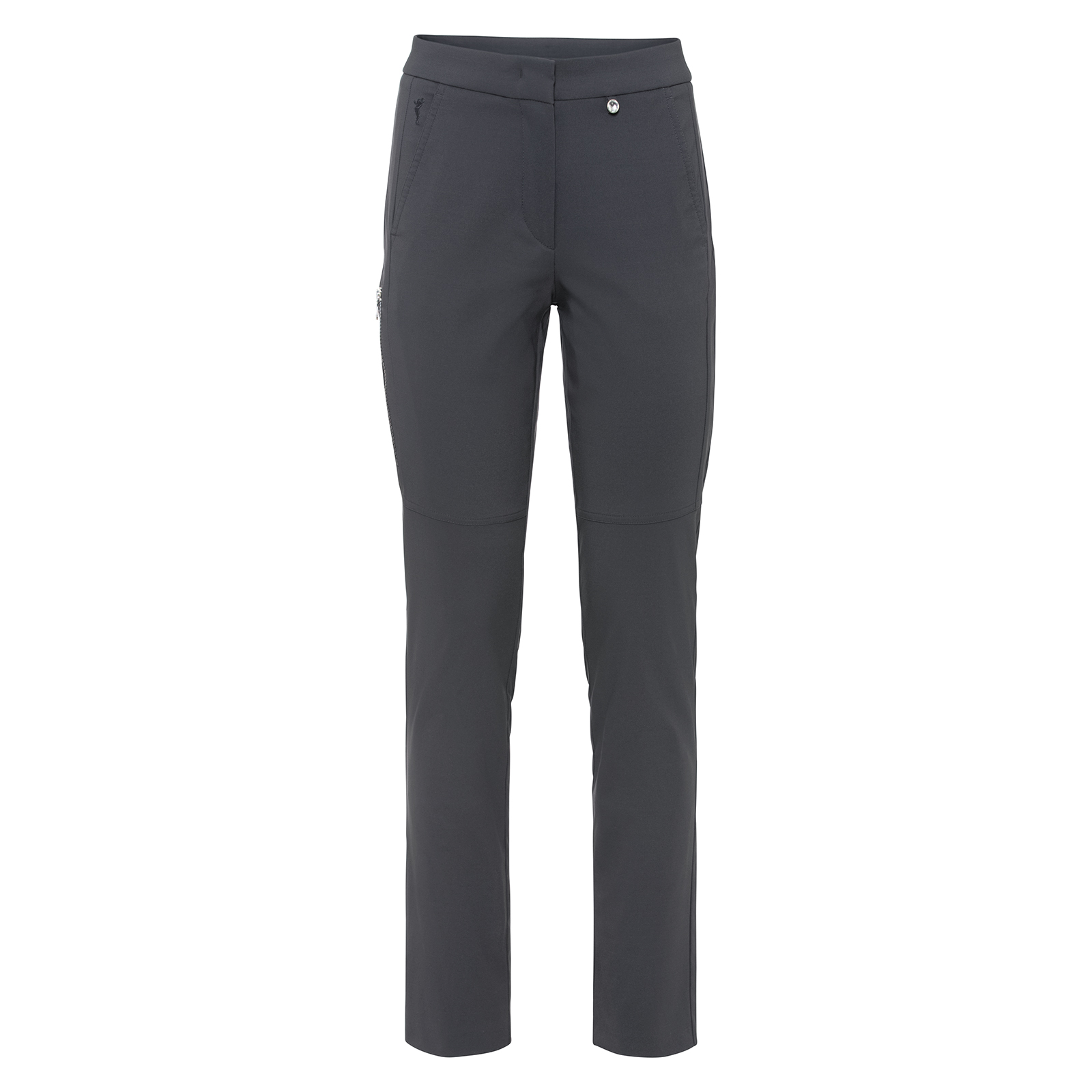 Ladies' 4-way stretch golf trousers with innovative side pocket