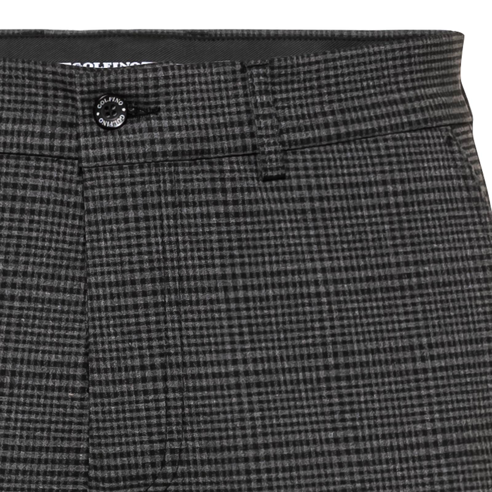 Pantalones de golf en un moderno diseño de cuadros con viscosa de alta calidad para hombre