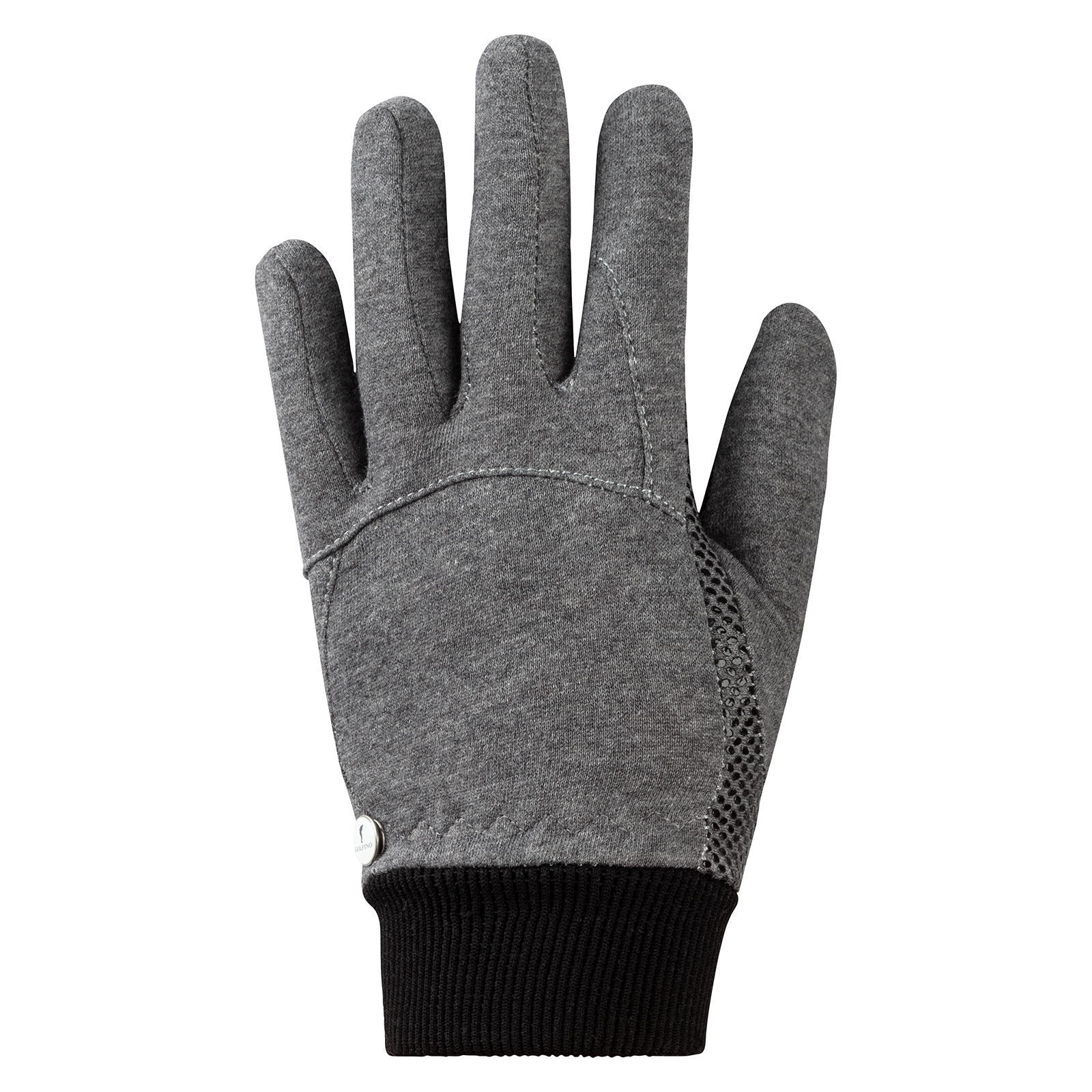 Men's warm functional gloves with wind protection