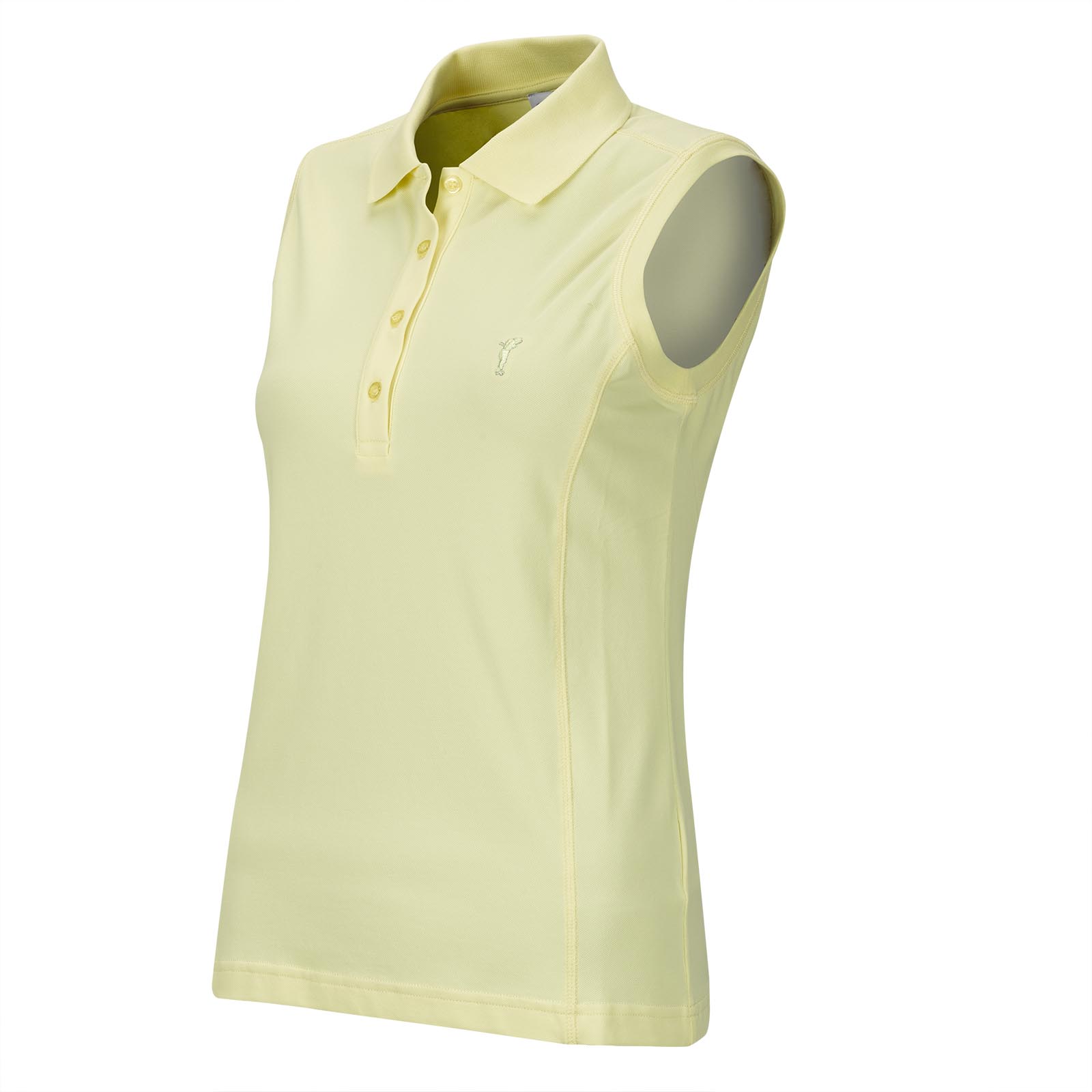 Ärmelloses Damen Golf Polohemd Sun Protection in Slim Fit