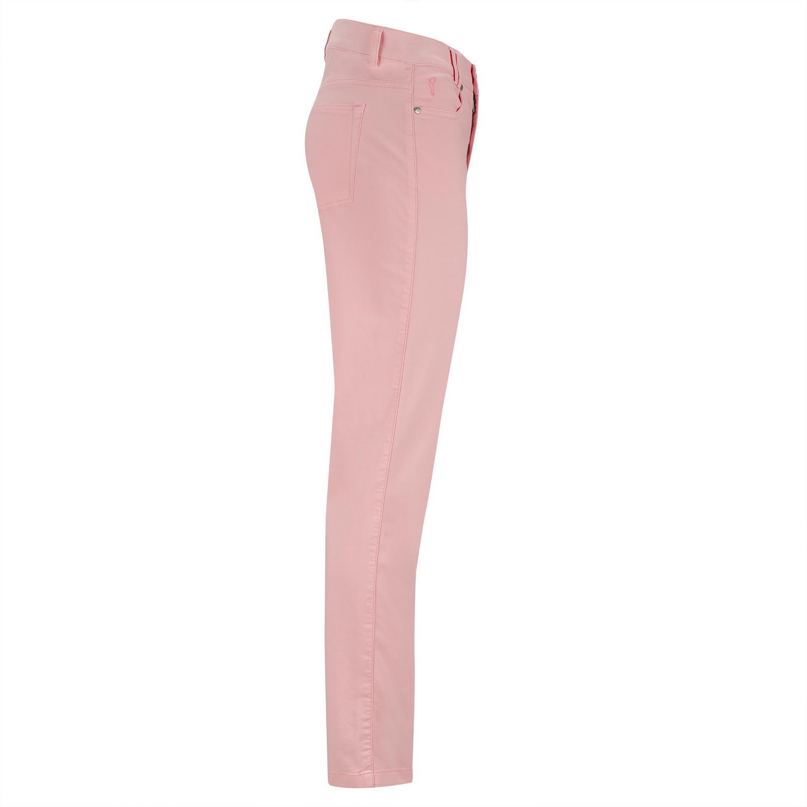Pantalon de golf 7/8 en mélange de coton pour femme avec de très bonnes propriétés élastiques