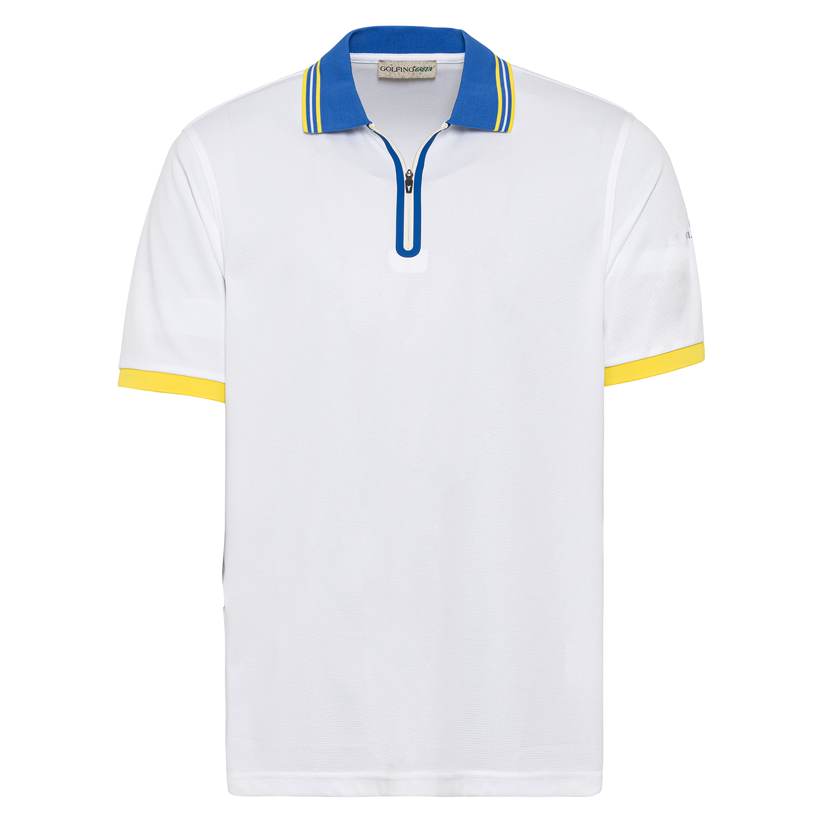 Men's sustainable golf polo shirt with Kafetex® 