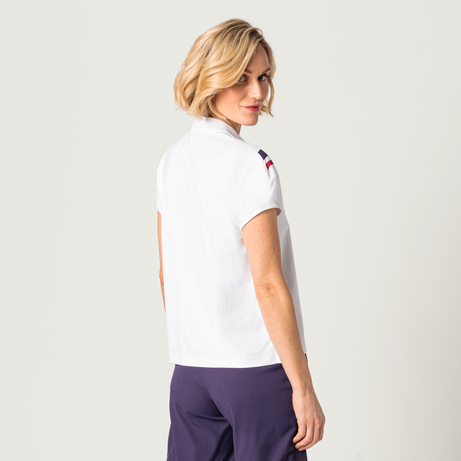 Polo de golf Dry Comfort avec épaules tombantes nonchalamment pour femmes
