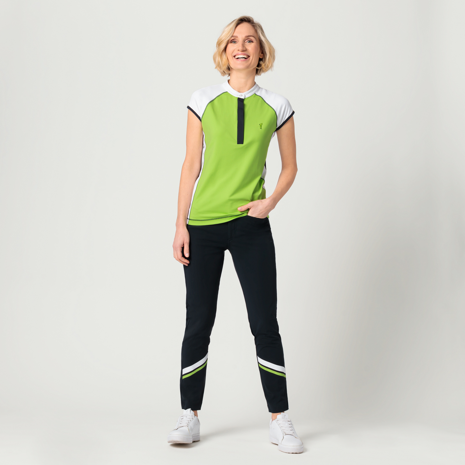 7/8 Techno Stretch Damen Golf Hose mit UV Protection