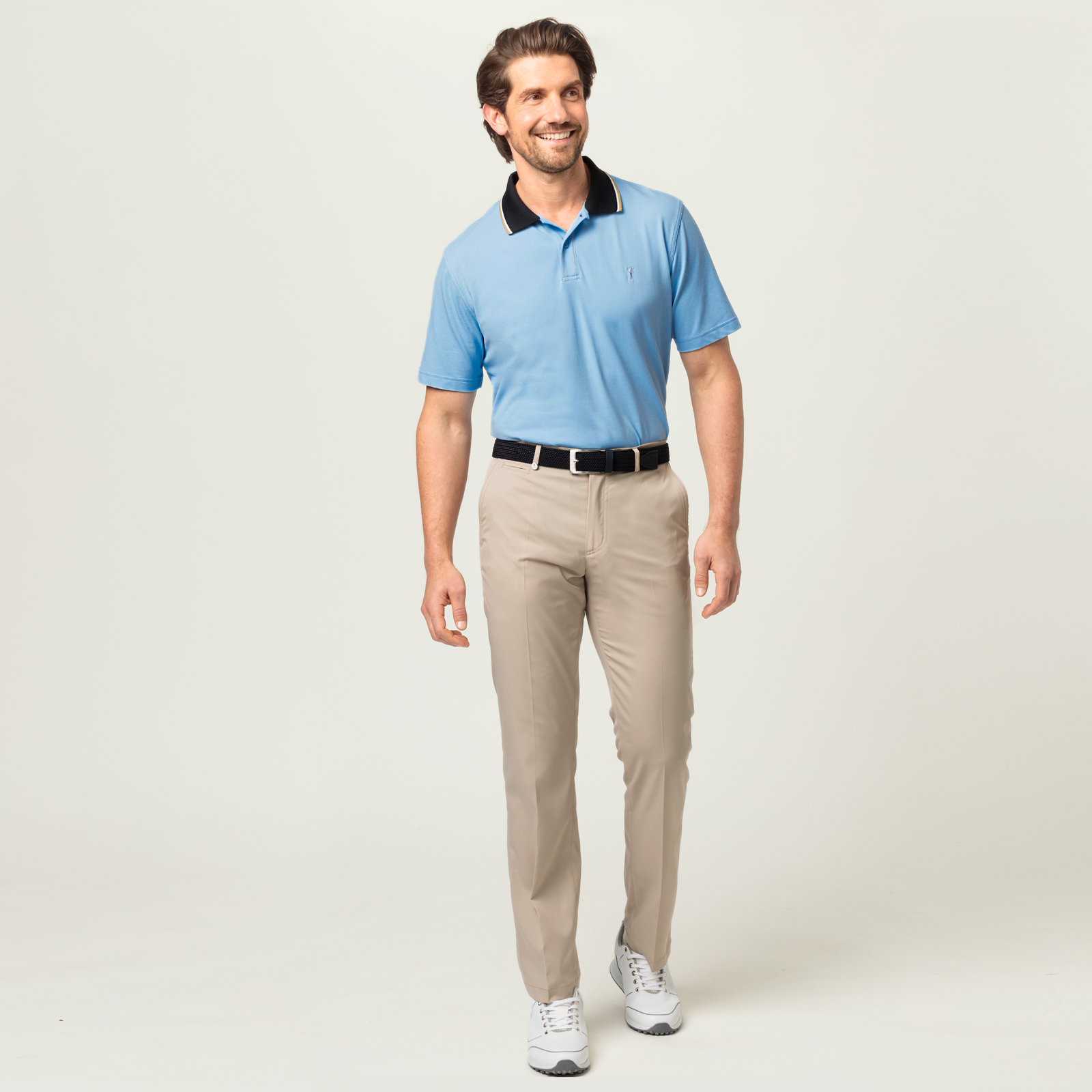 Herren Golf Polo mit UV-Schutzfunktion