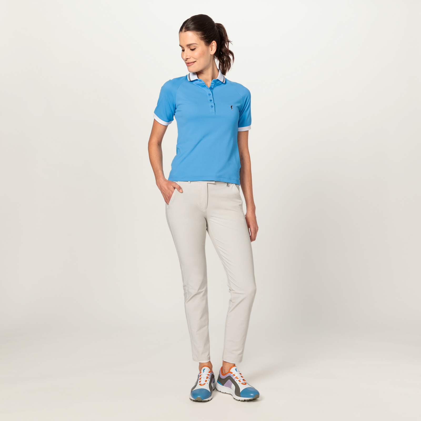 Nachhaltiges Zero Pollution Golf Polo Shirt mit Moisture Management