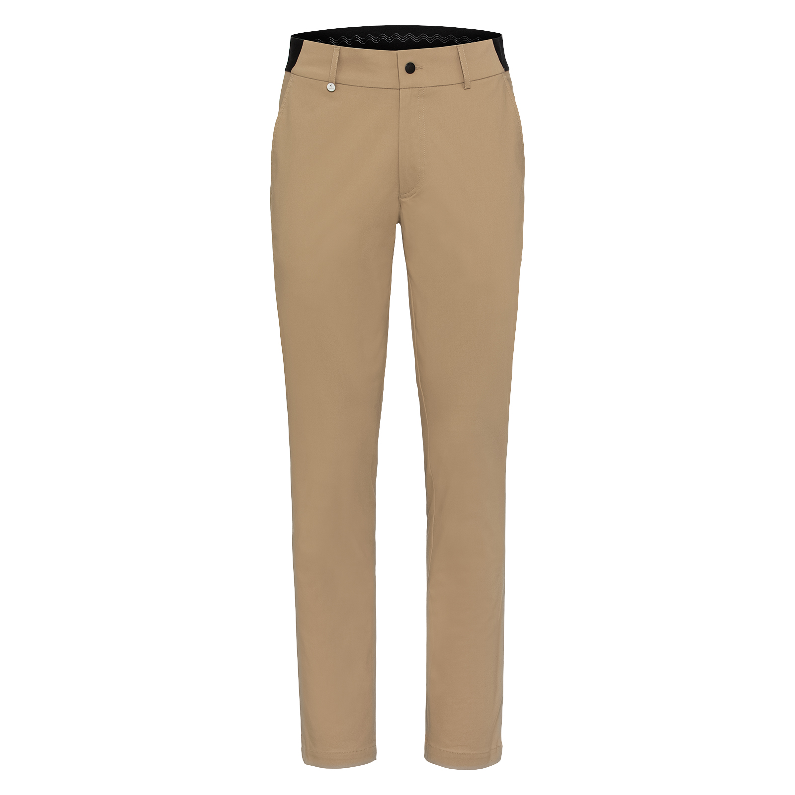 Men's extra slim fit golf trousers with sun protection 