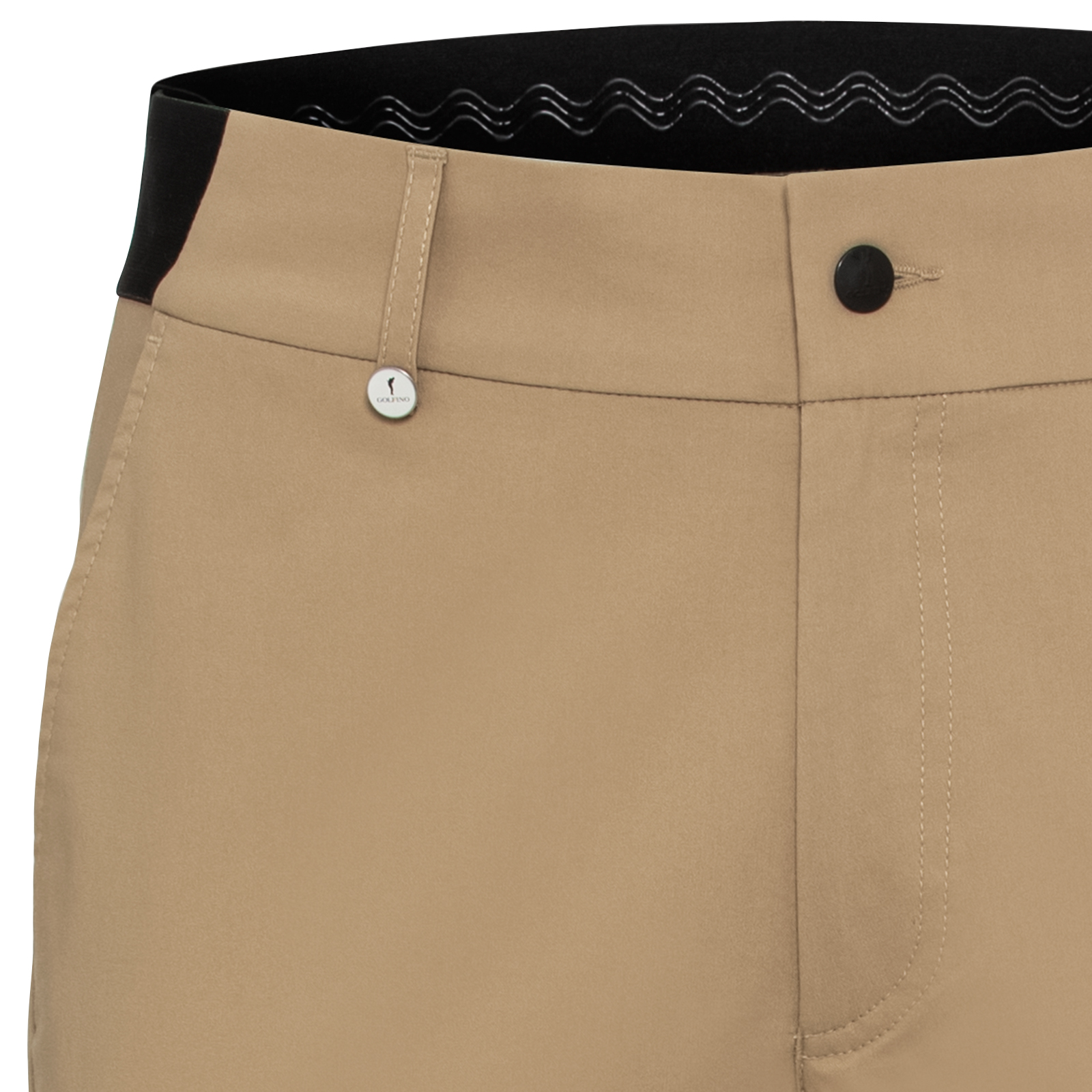 Elastische Extra Slim Fit Herren Golf Hose mit Sonnenschutz