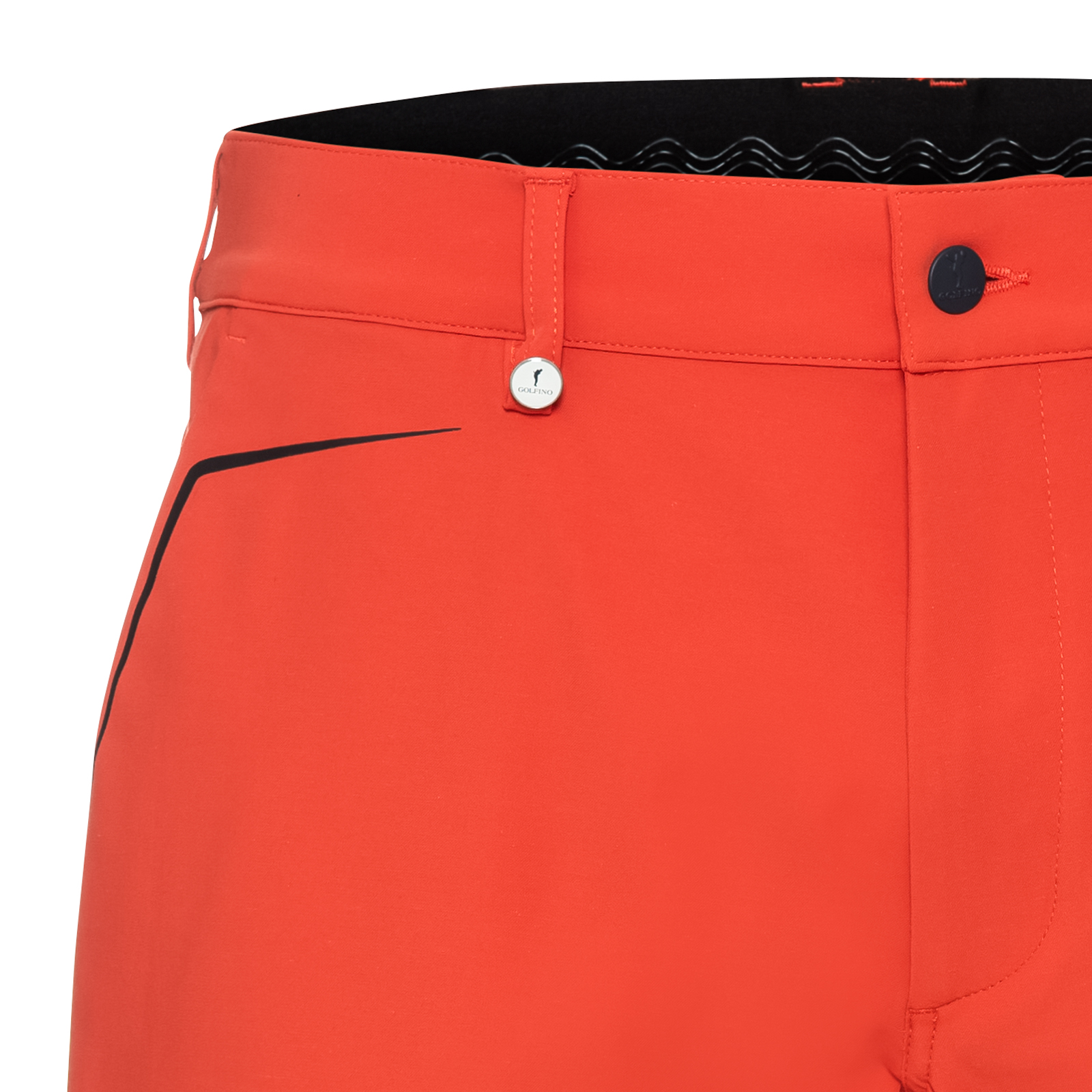 Men's versatile extra slim fit Bermuda-style golf shorts