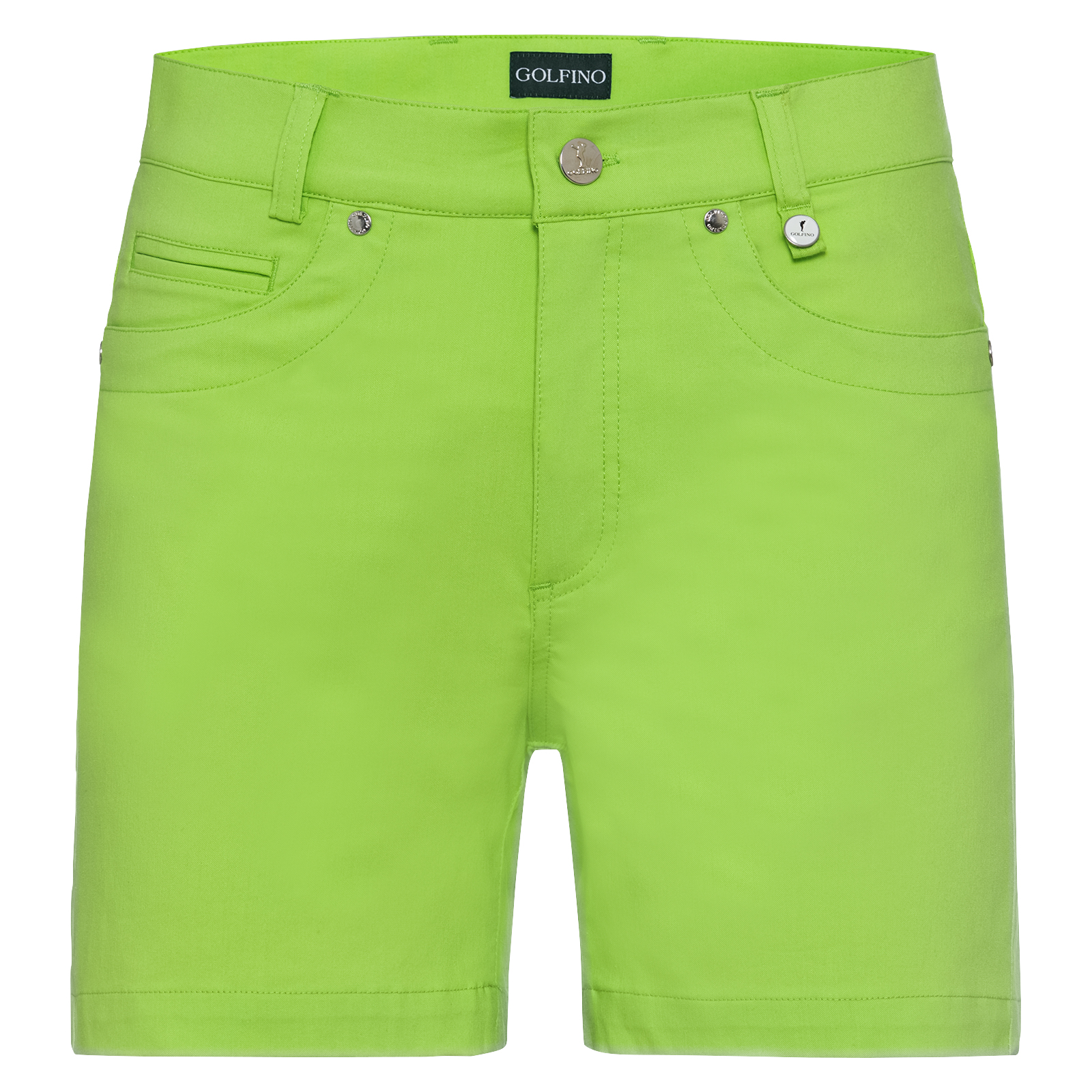 Ladies' pro-style golf shorts with sun protection 