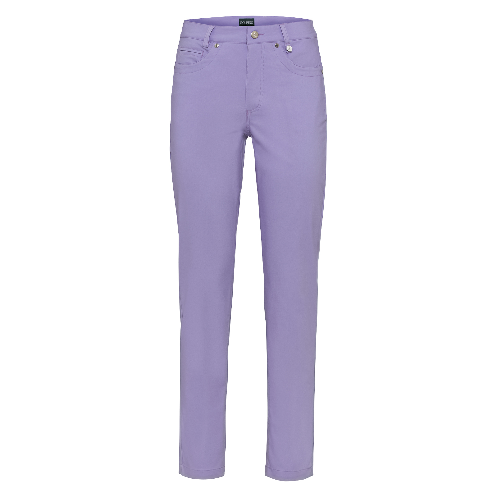 Pantalon 7/8 pour femme style cinq poches en tissu Stretch anti-UV