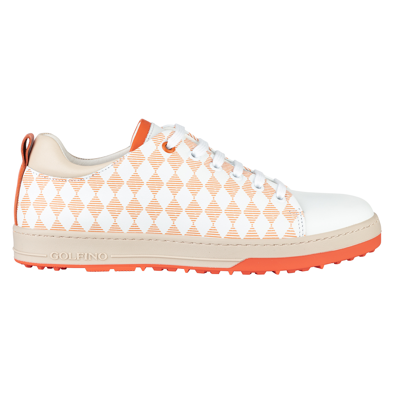 Ladies' stylish water-repellent genuine leather golf shoes 