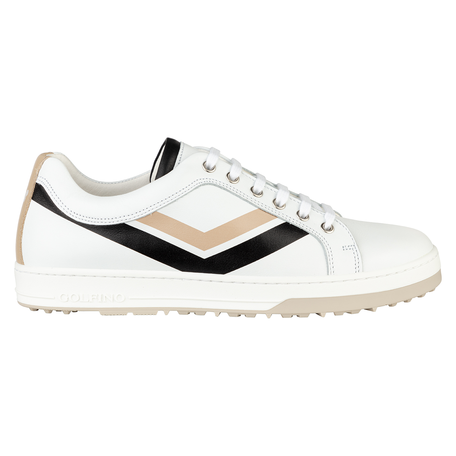 Ladies' stylish water-repellent genuine leather golf shoes