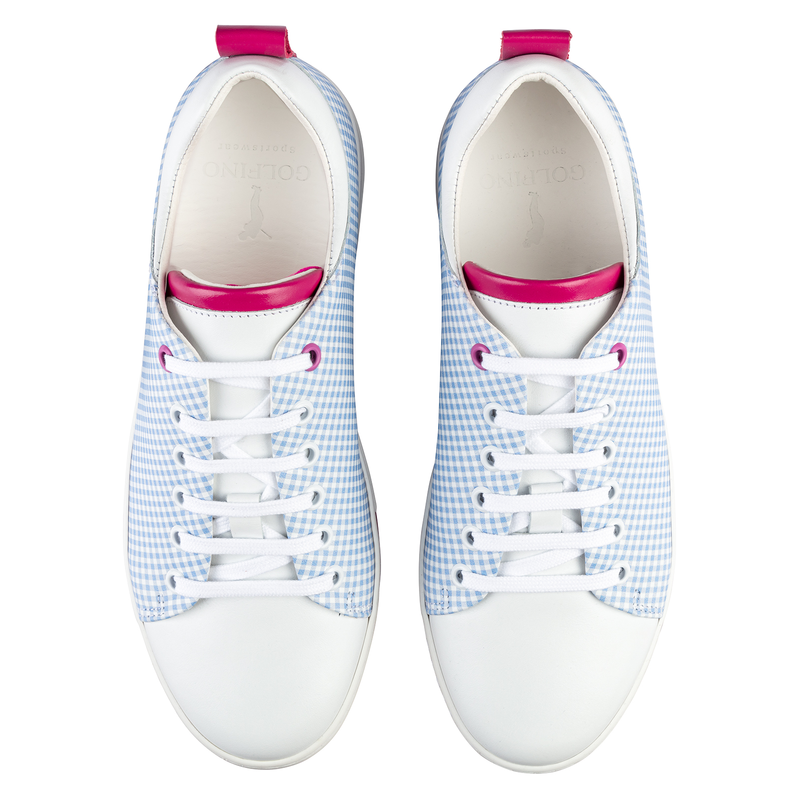 Ladies' stylish water-repellent genuine leather golf shoes