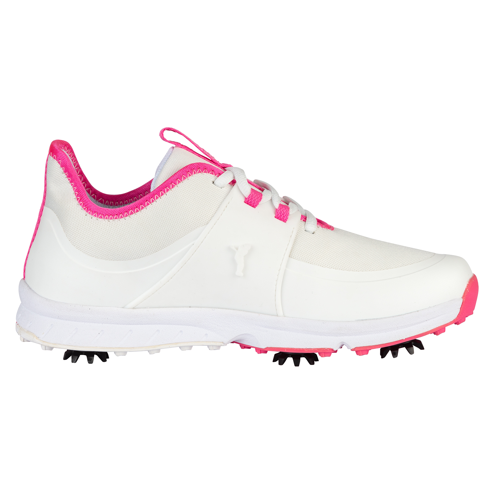 Ladies' waterproof golf shoes with removable spikes 