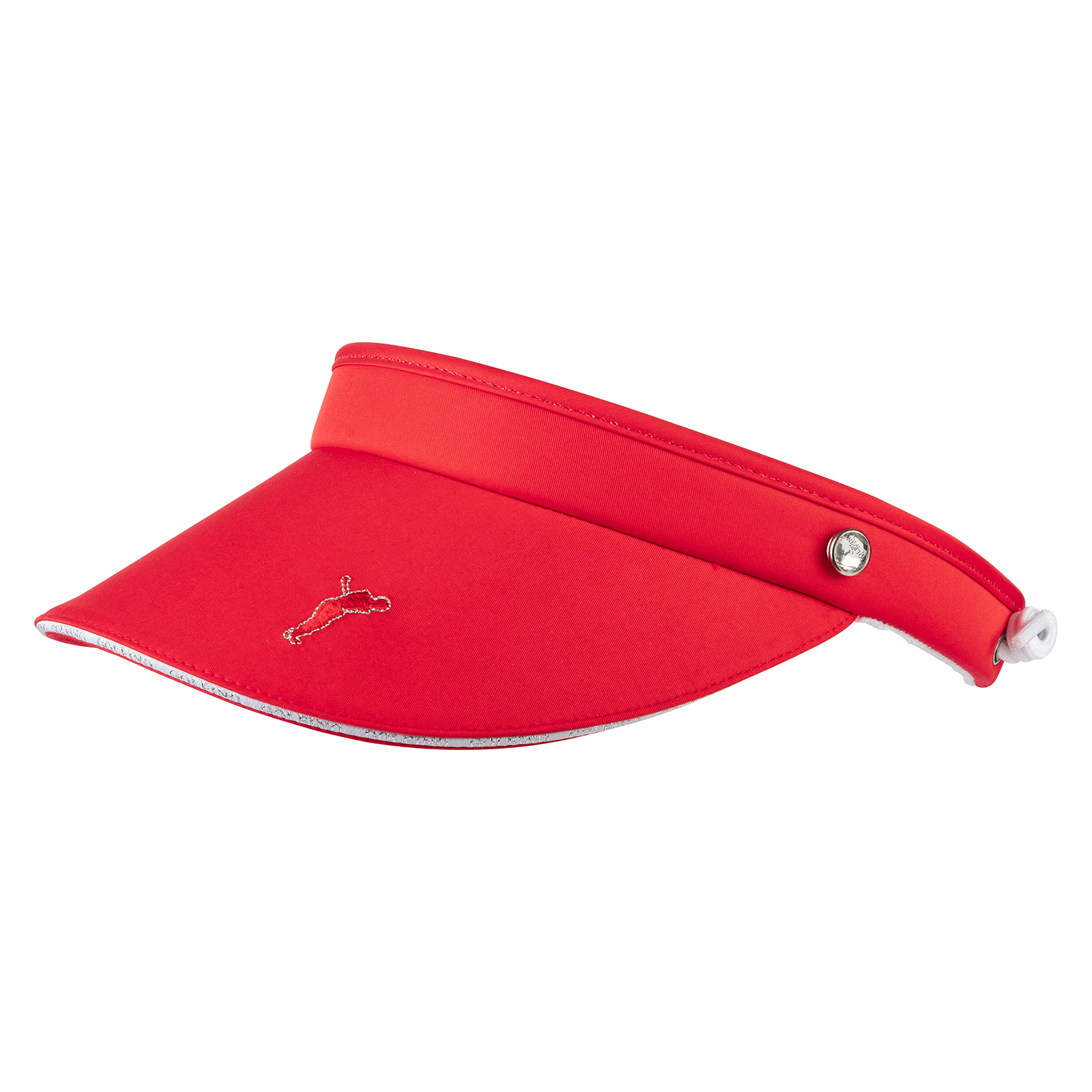 Ladies' golf visor with soft terry towelling sweatband 