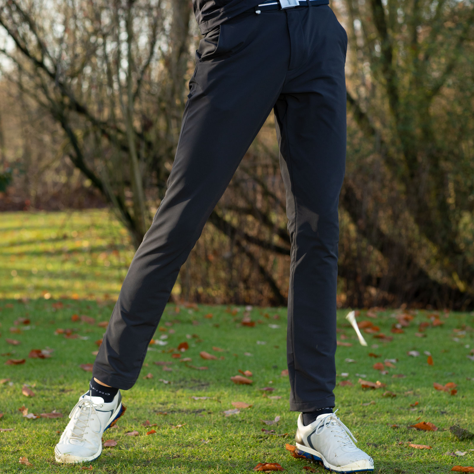 Herren Regen-Stretchhose in Extra-Slim-Fit für Golf und Outdooraktivitäten