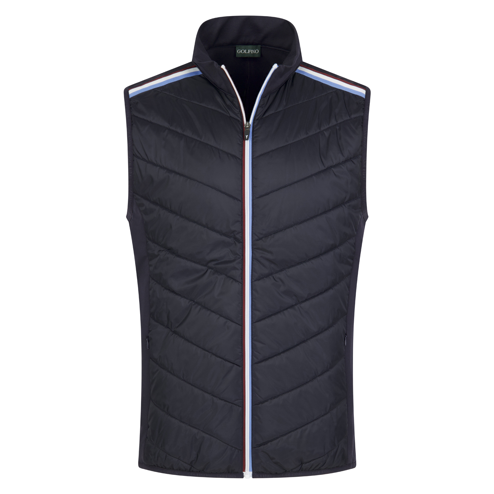 Men's windproof golf gilet with cold protection function